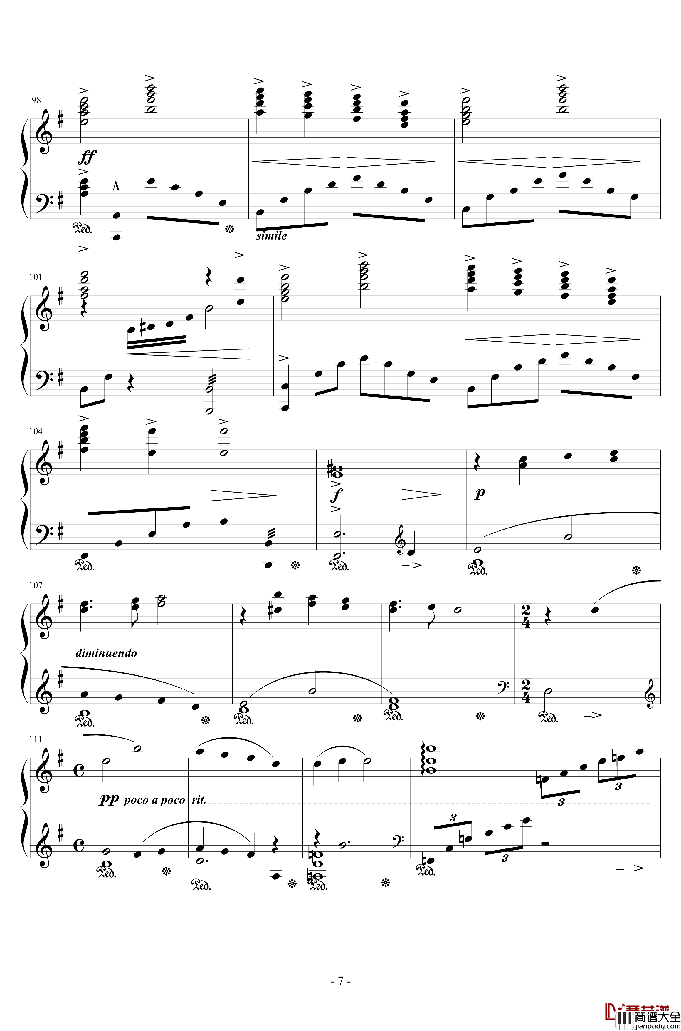 The_Oath钢琴谱_浜口史郎