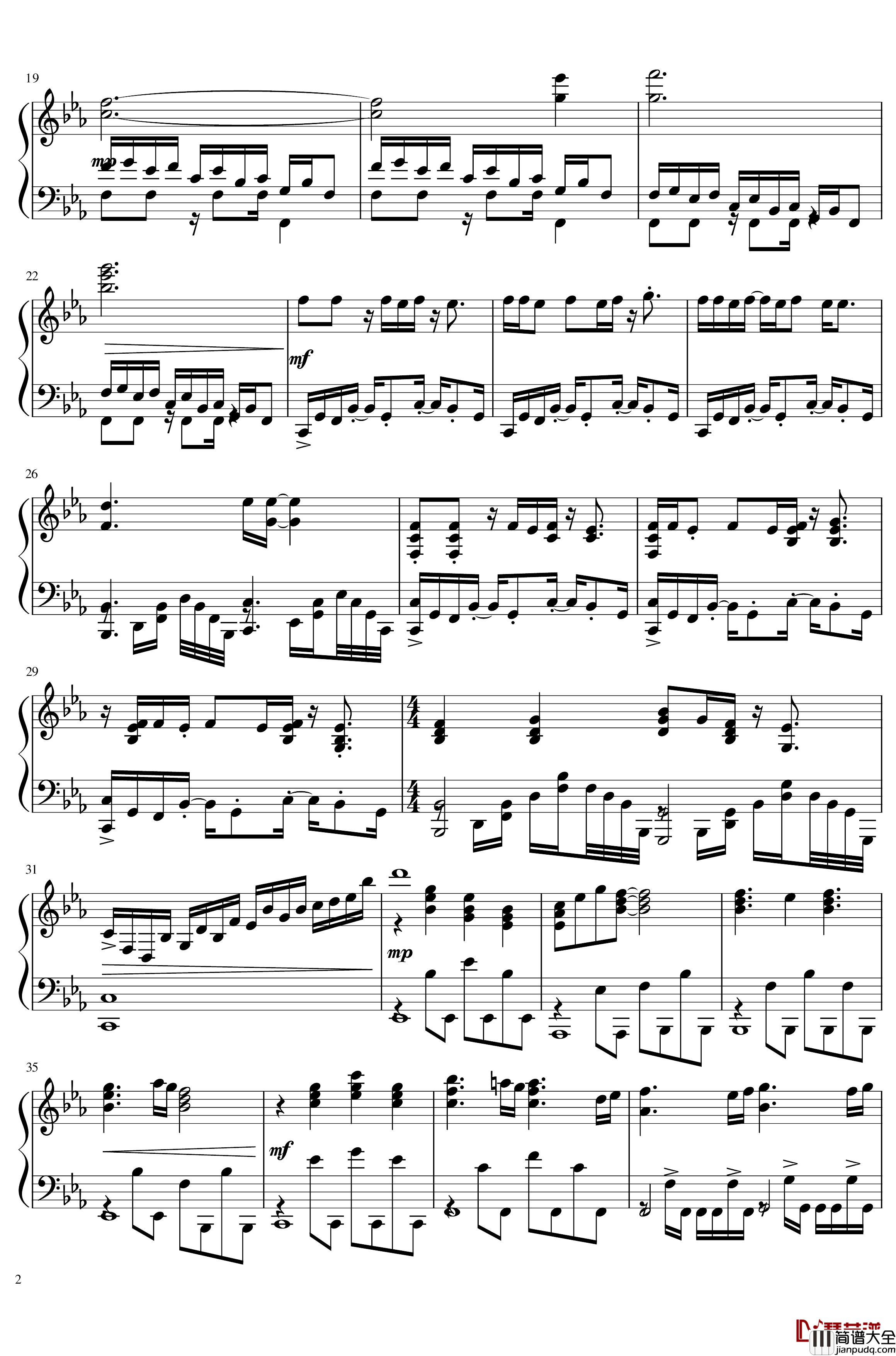 佐贺偶像是传奇ep12插入曲钢琴谱【ヨミガエレ】_佐贺偶像是传奇