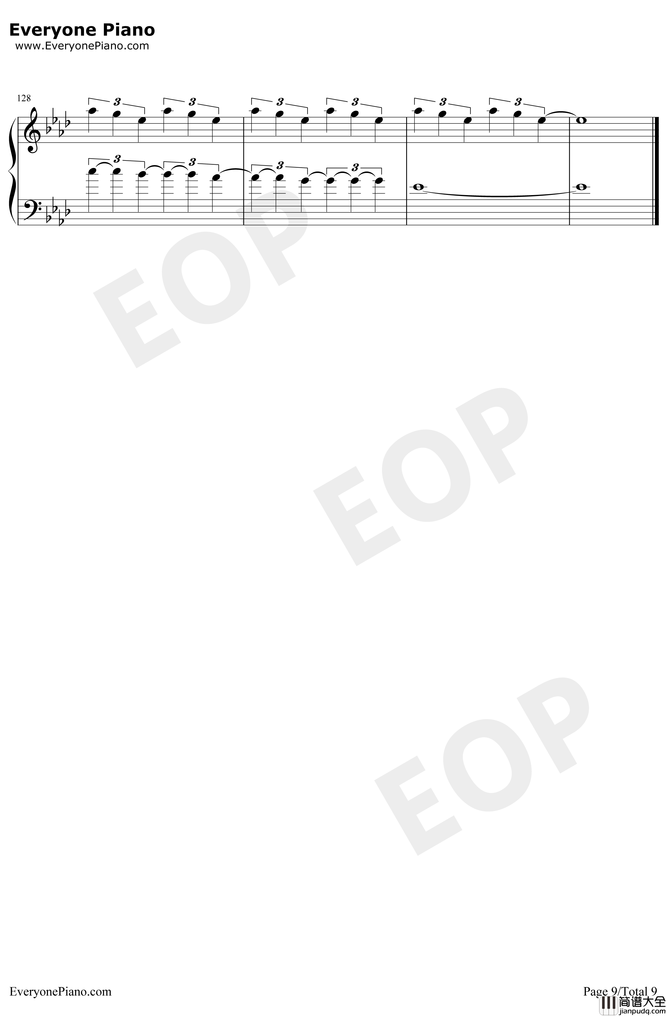 All_of_Me钢琴谱_马克西姆_我的一切_马克西姆