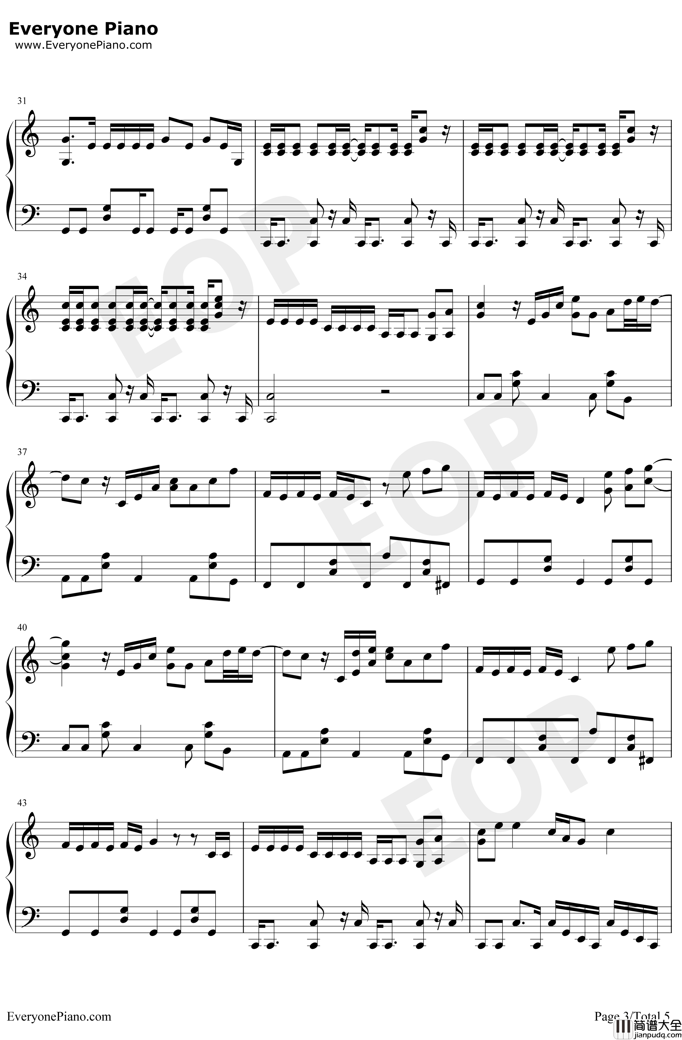 Me钢琴谱_TaylorSwiftBrendonUrie