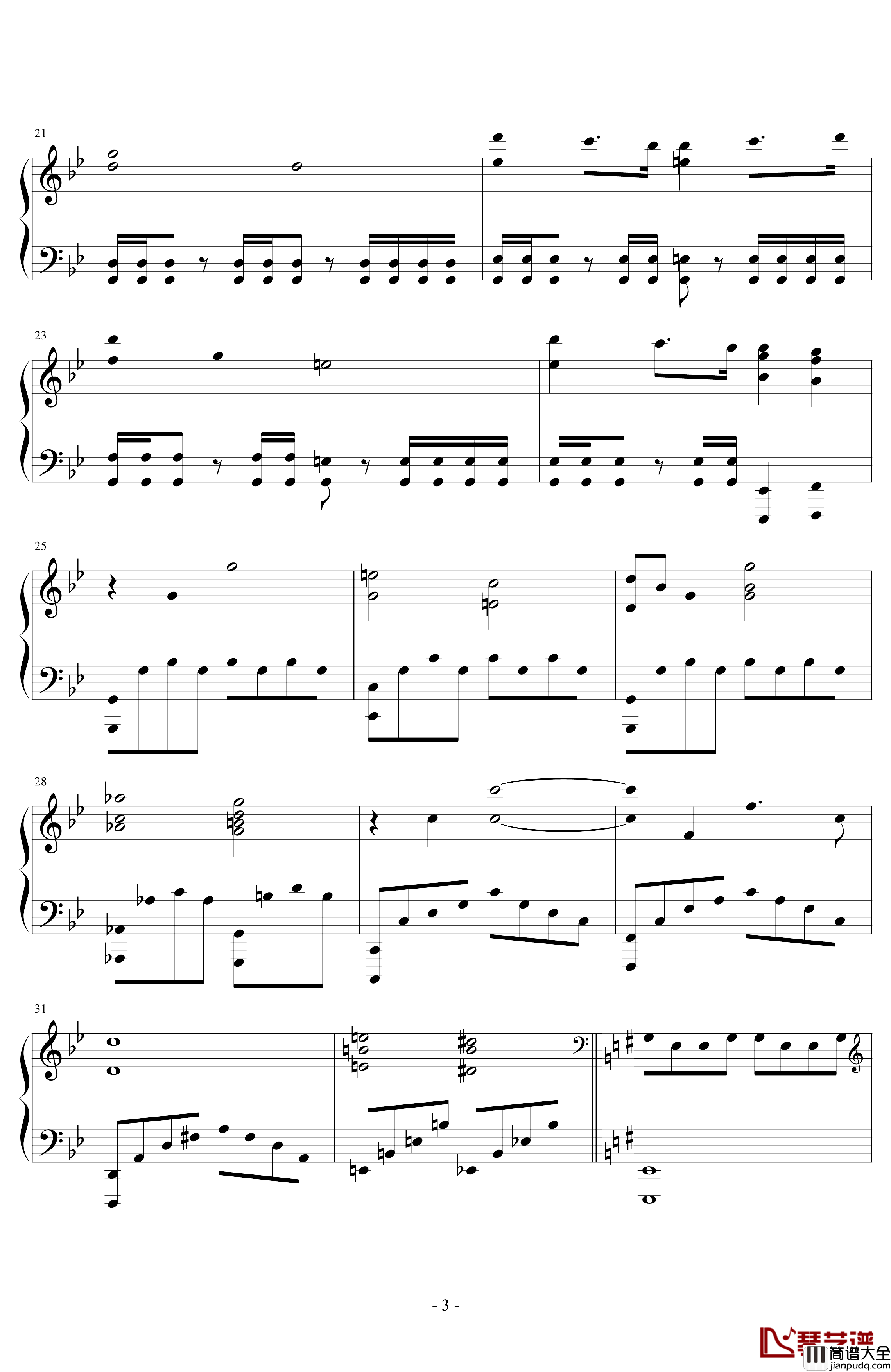 The_Avengers钢琴谱_复仇者联盟