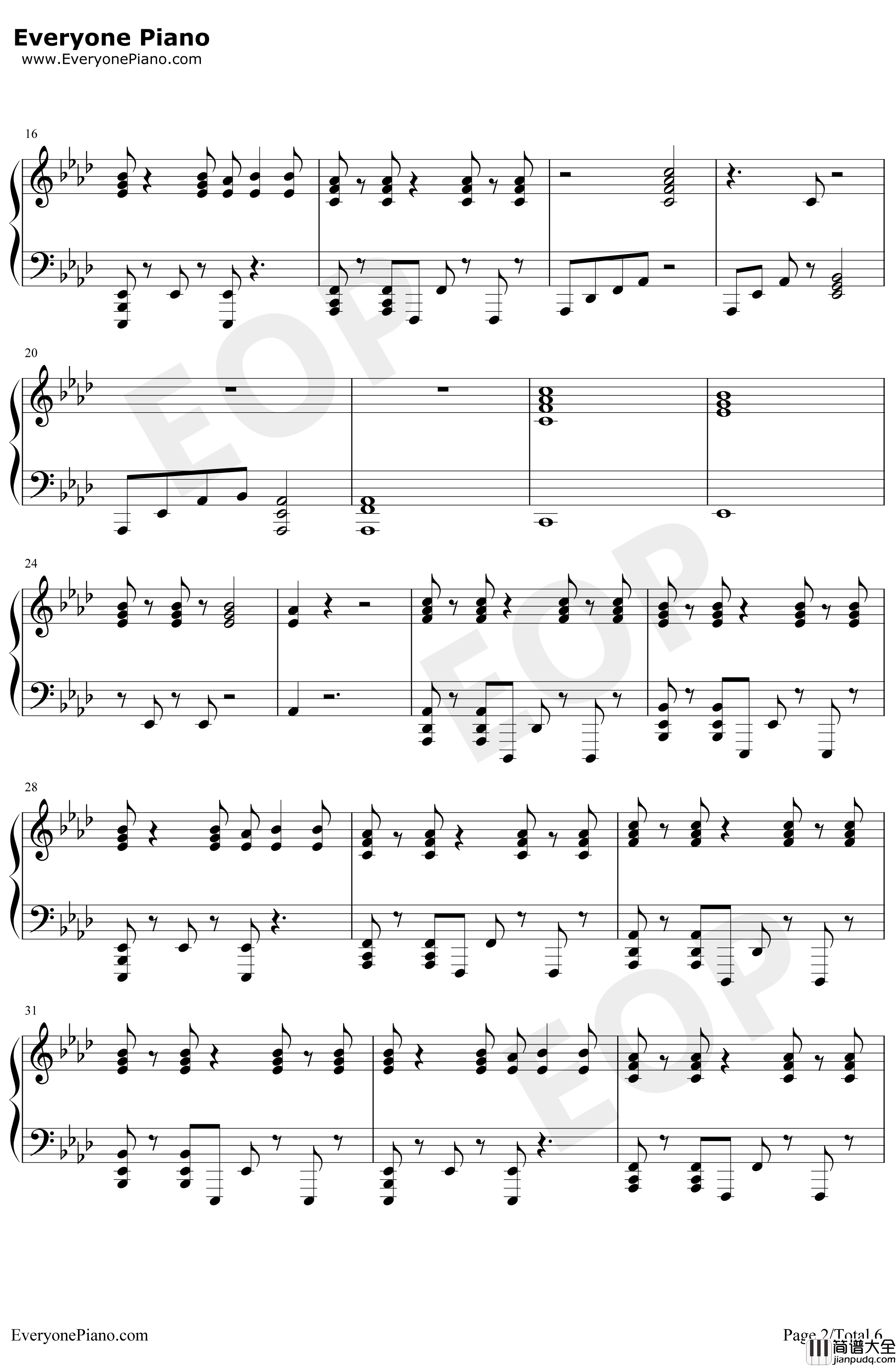 像暗杀似的绕到背后突然拥抱你钢琴谱_太一_黑夜到白昼十五楼真的没有没有_抖音热歌