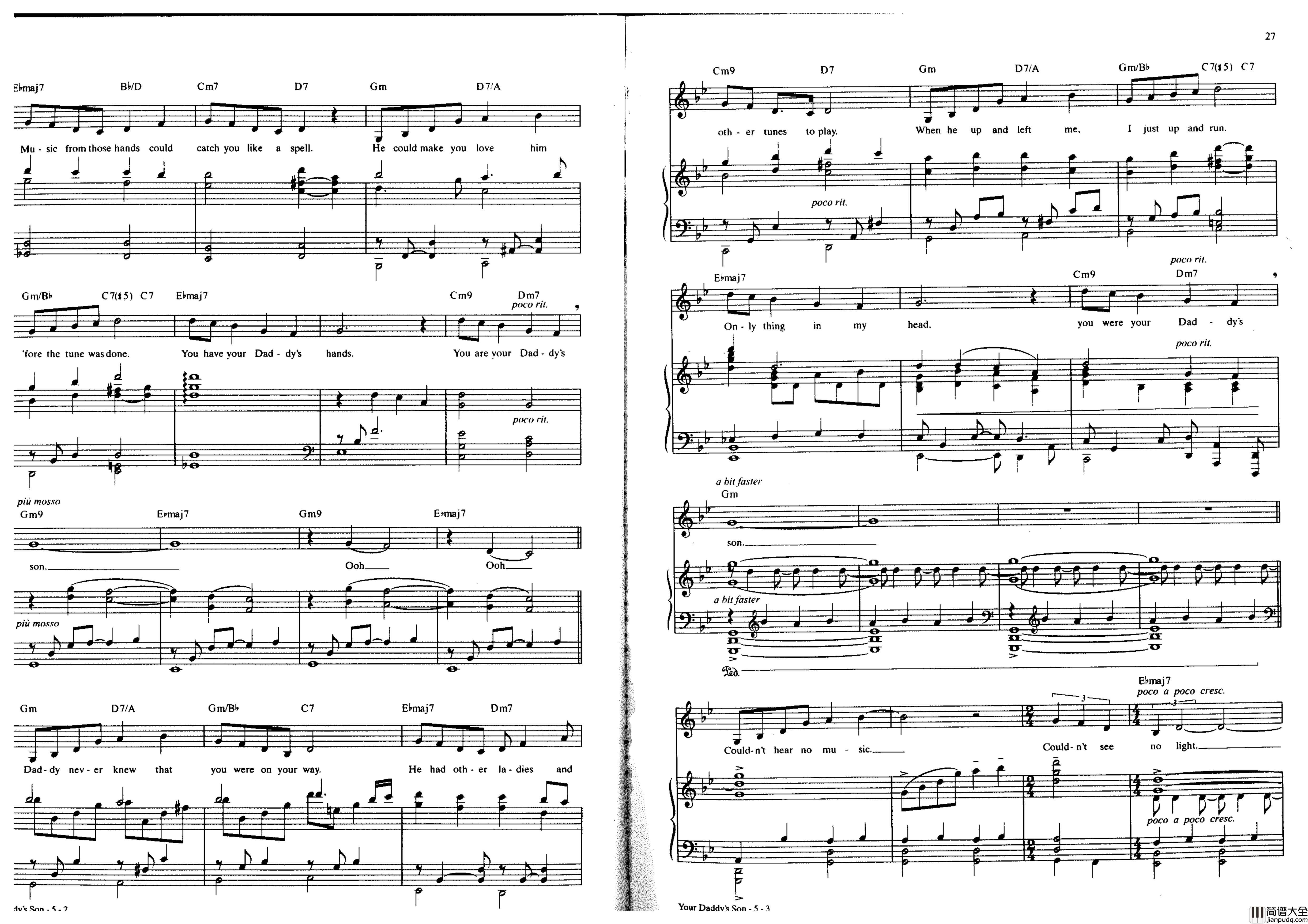 Ragtime全集钢琴谱_Stephen_Flaherty