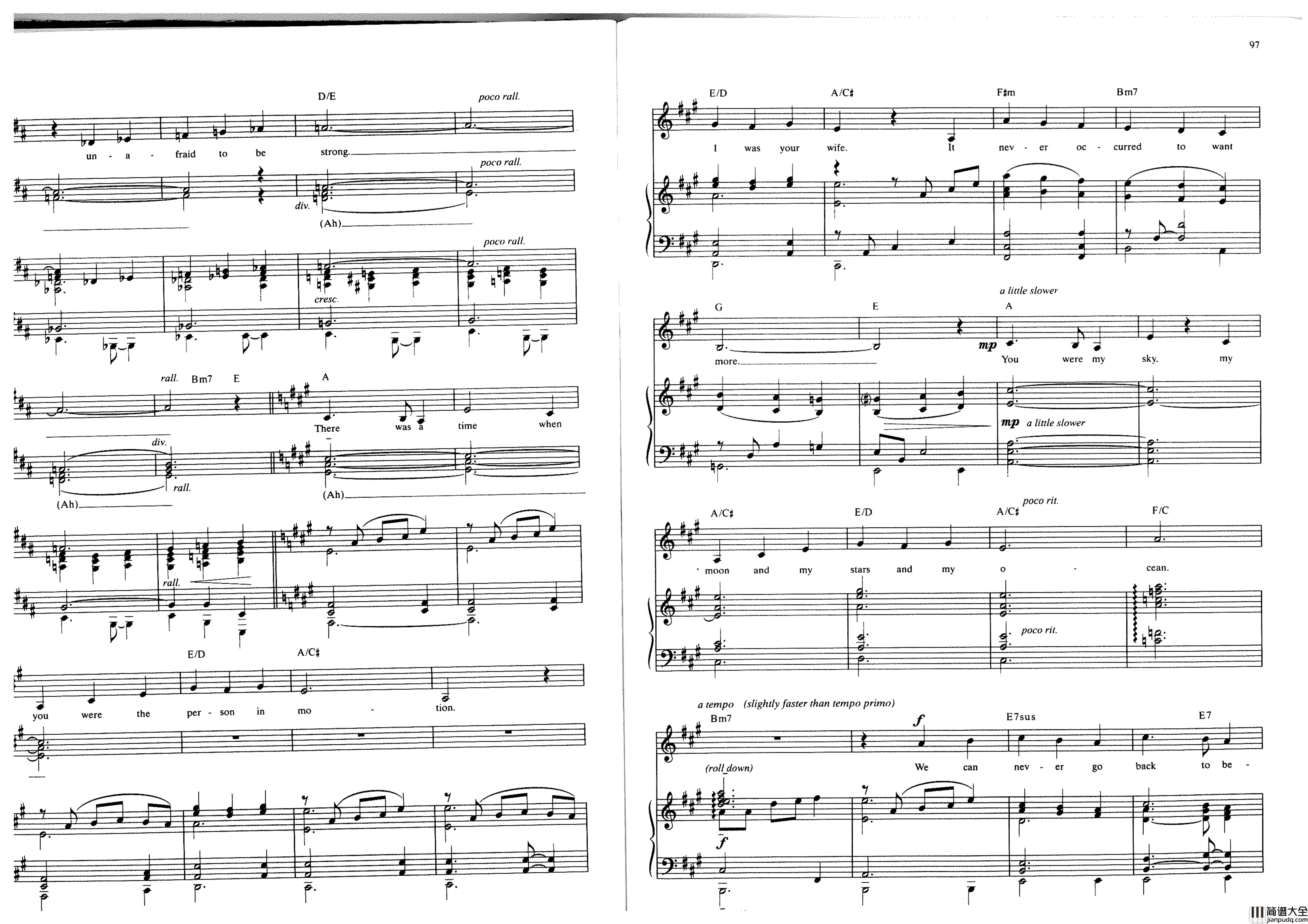 Ragtime全集钢琴谱_Stephen_Flaherty