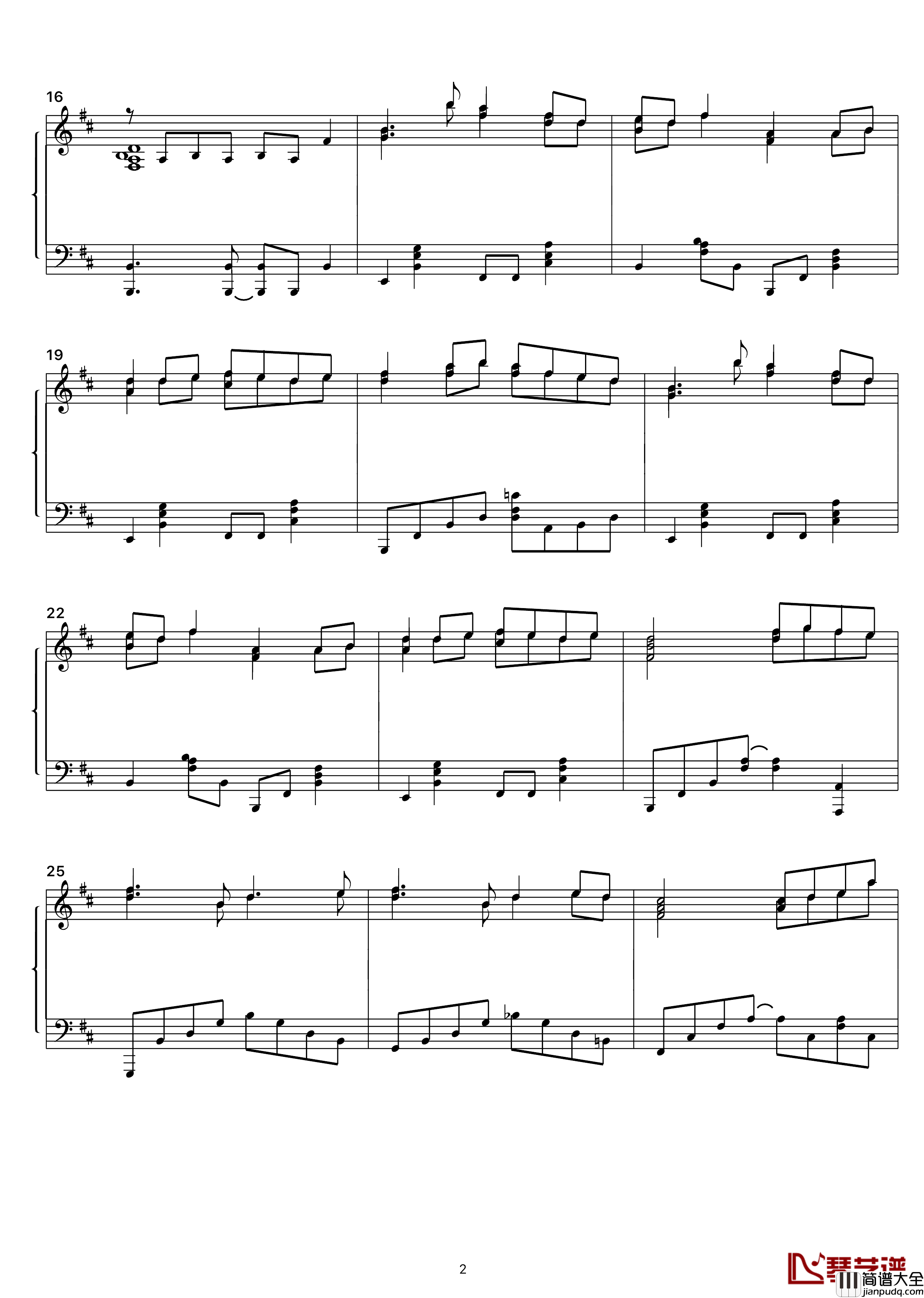 神様はじめました钢琴谱_元气少女缘结神