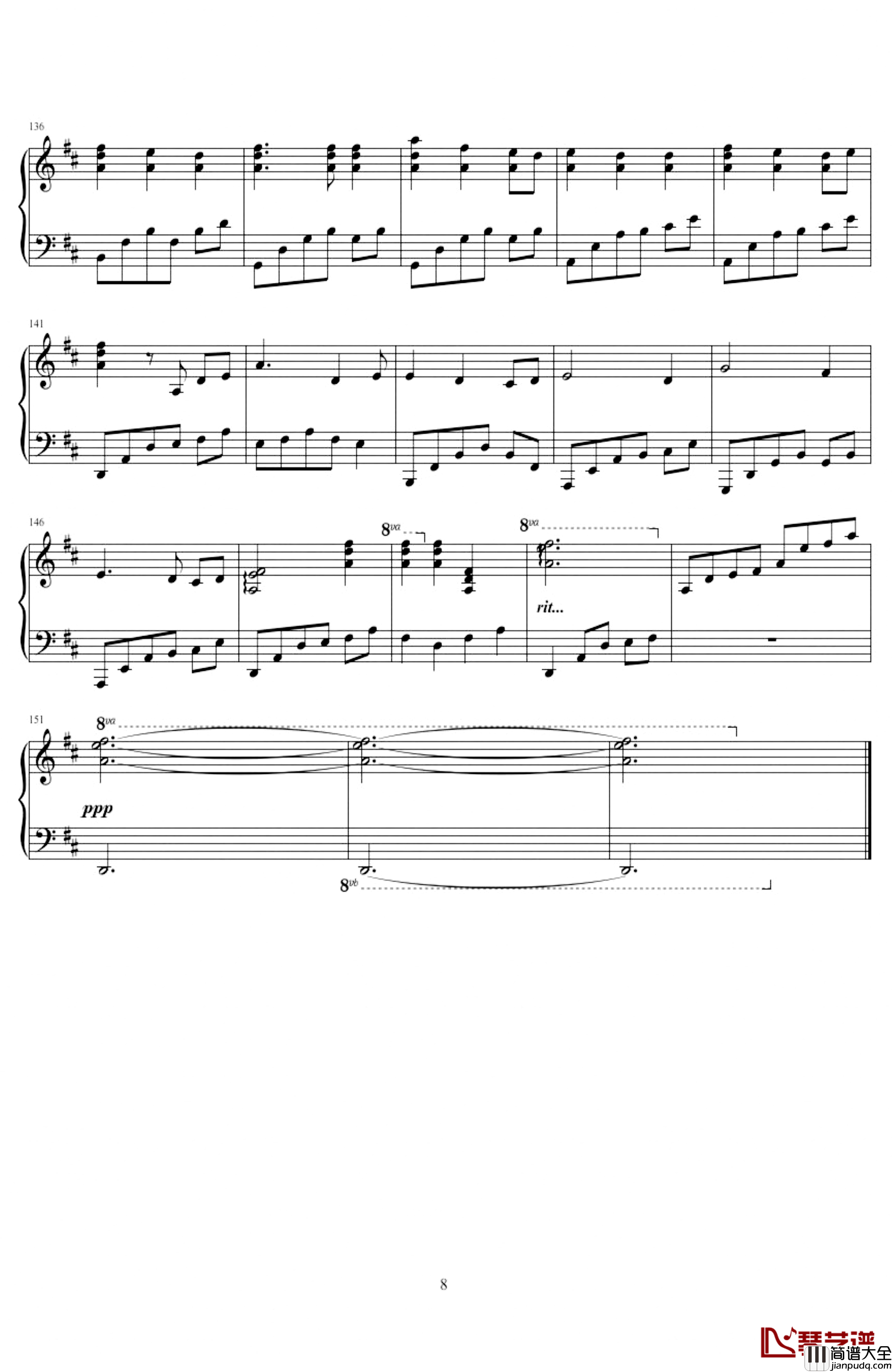 Always_in_my_heart钢琴谱_末日时在做什么？有没有空？可以来拯救吗？OST_加藤达也