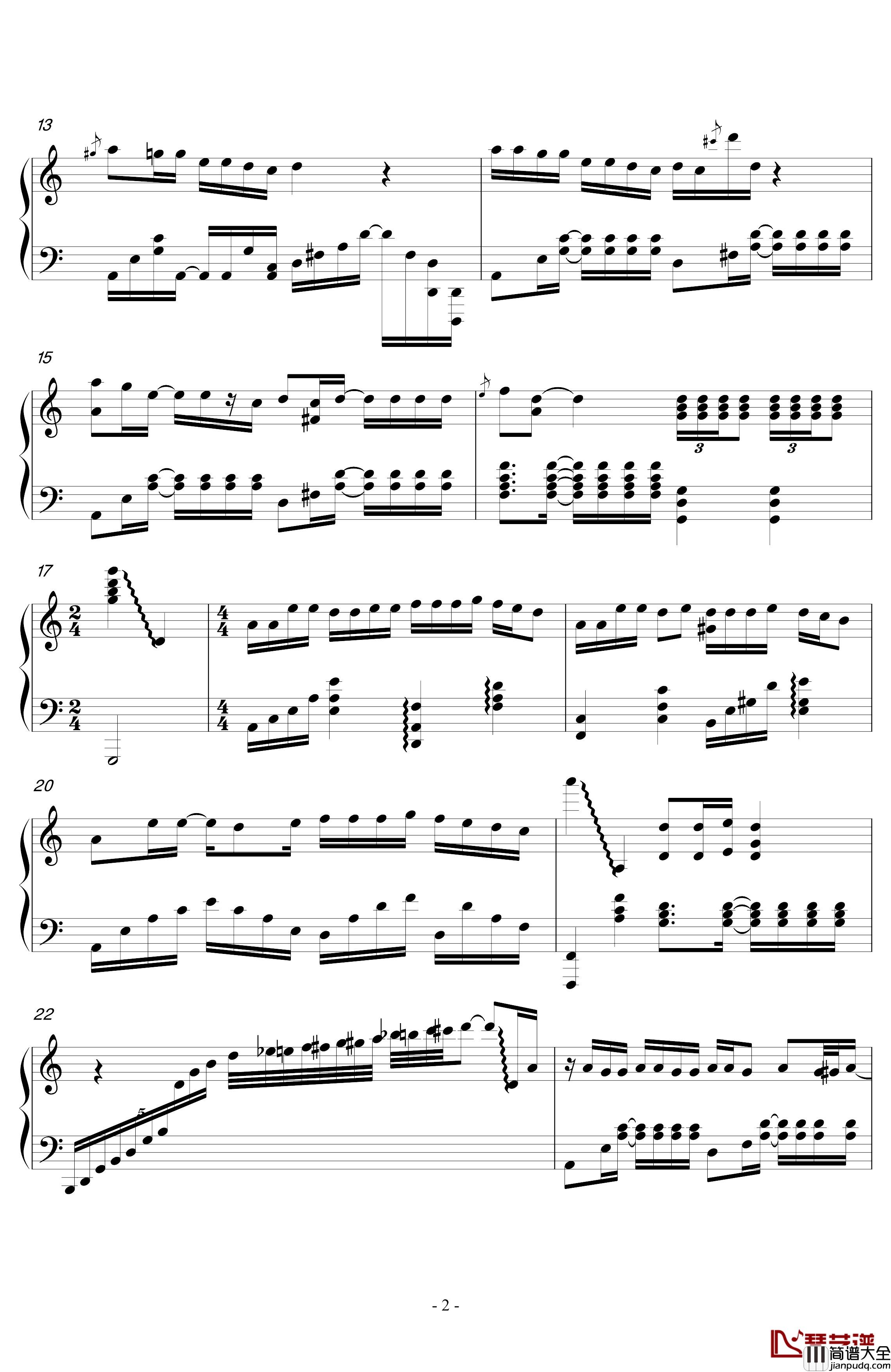 藤原千花角色歌钢琴谱_辉夜大小姐想让我告白天才们的恋爱头脑战第3集ED