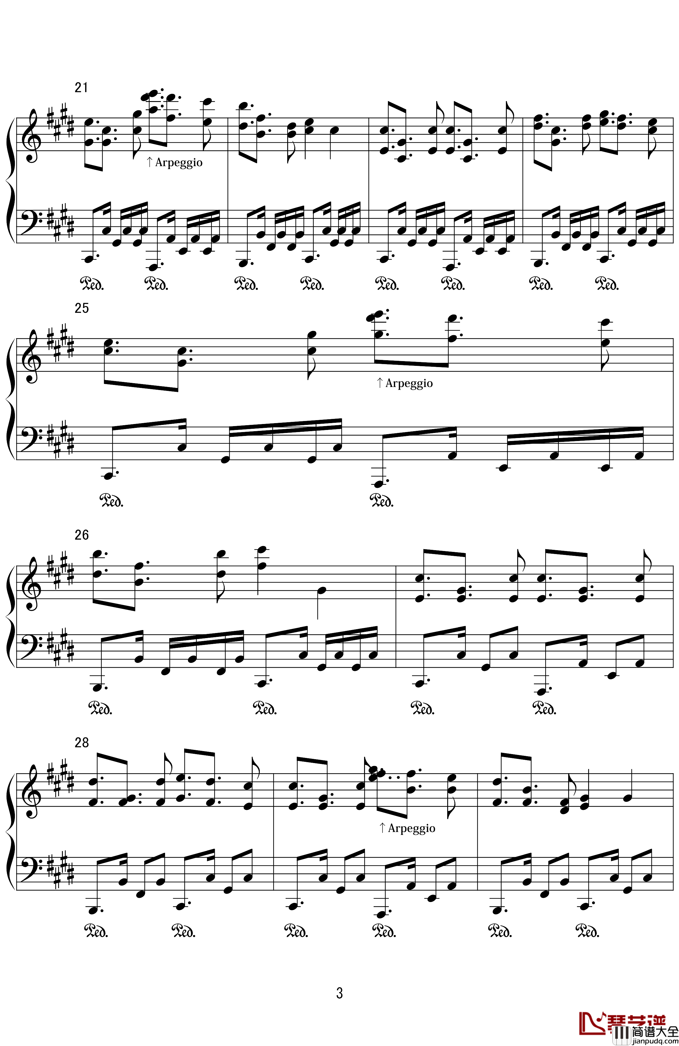 特洛伊群的密林钢琴谱_东方project