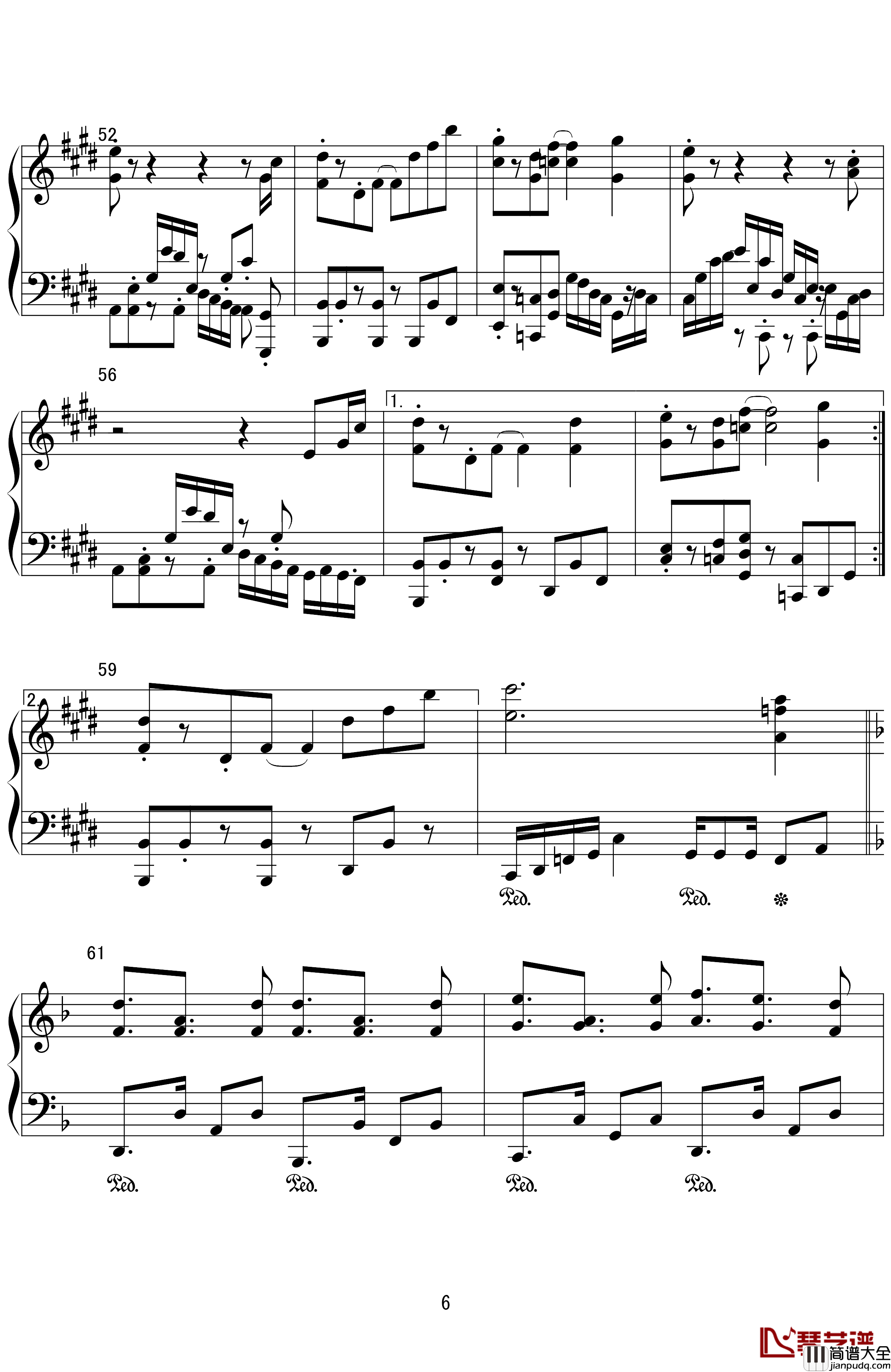 特洛伊群的密林钢琴谱_东方project