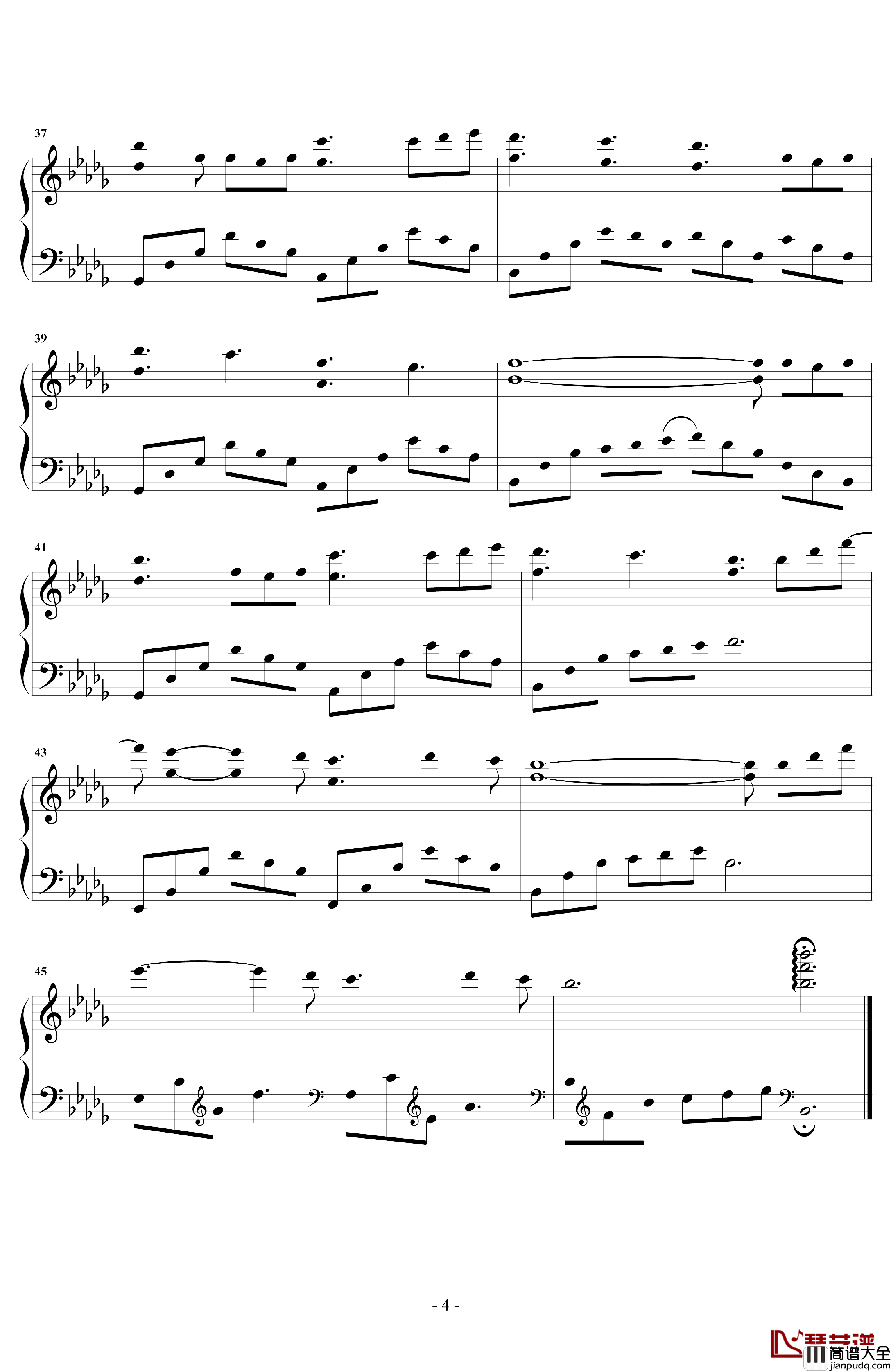 缘起钢琴谱_周深