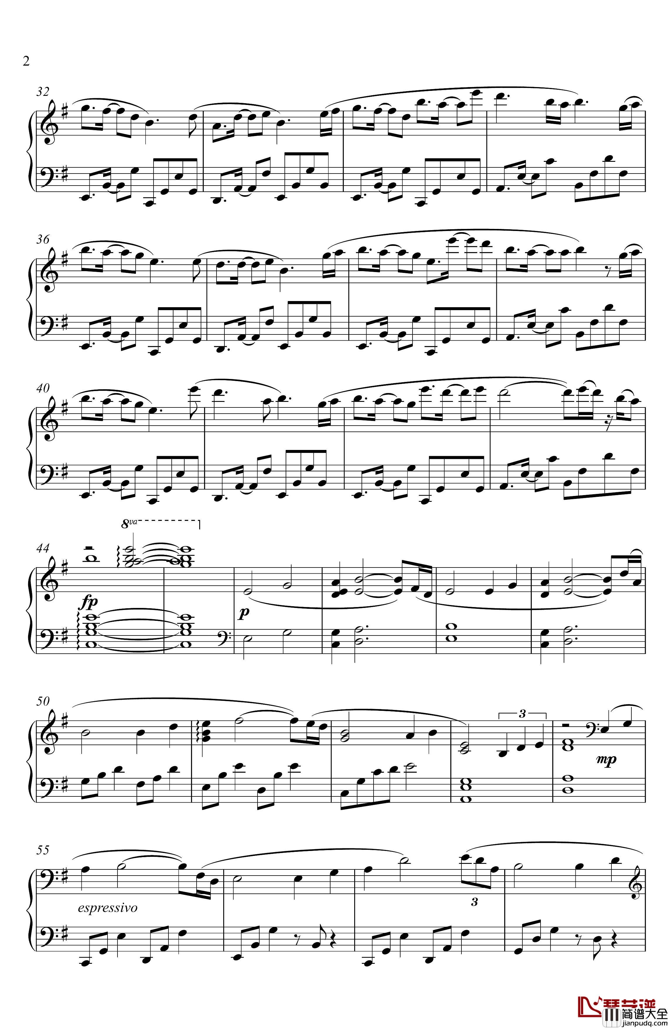 骨喰藤四郎近侍曲钢琴谱_简易版_刀剑乱舞