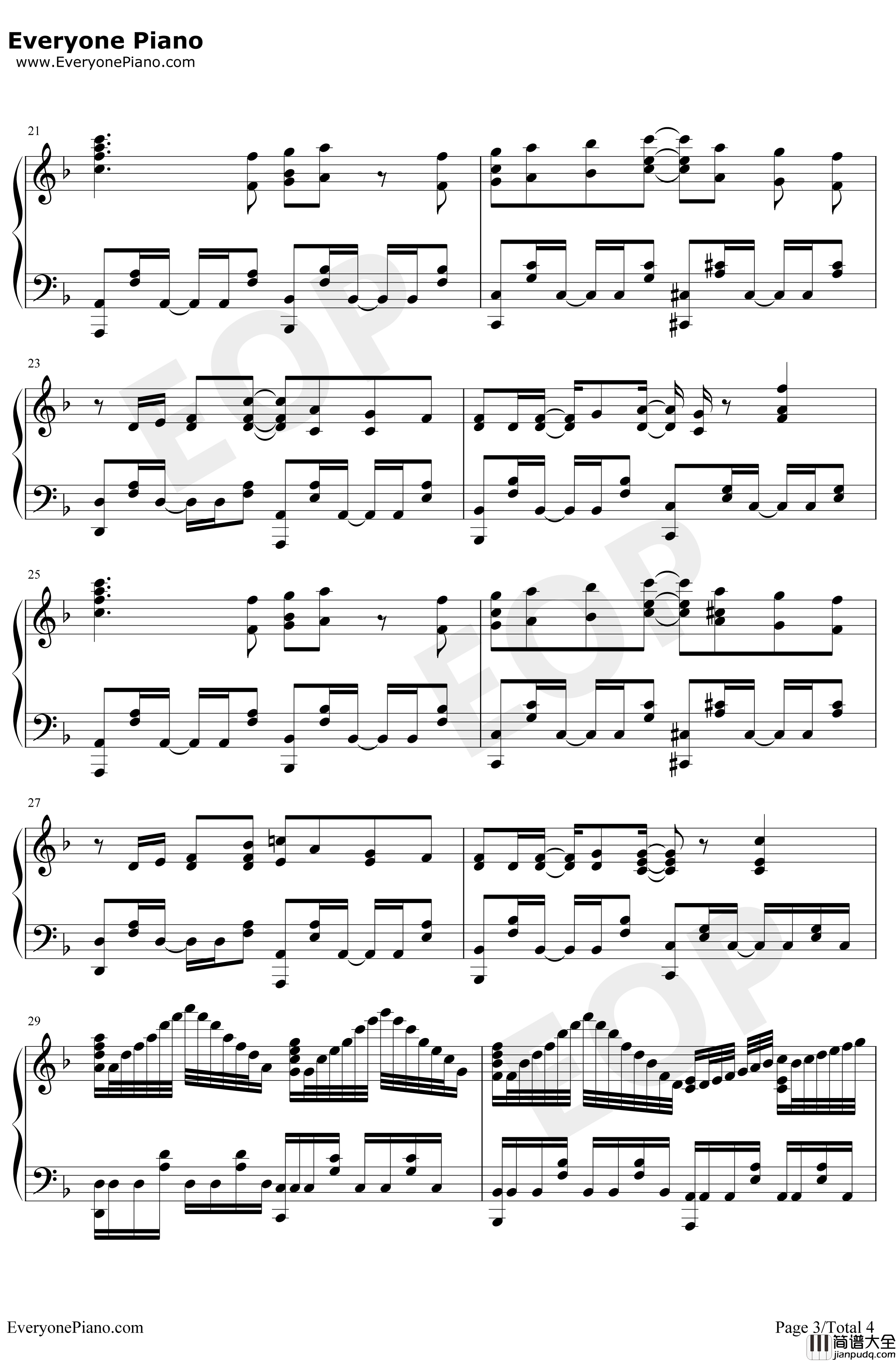 二人なら钢琴谱_BiSH_三次元女友REALGIRL第二季OP