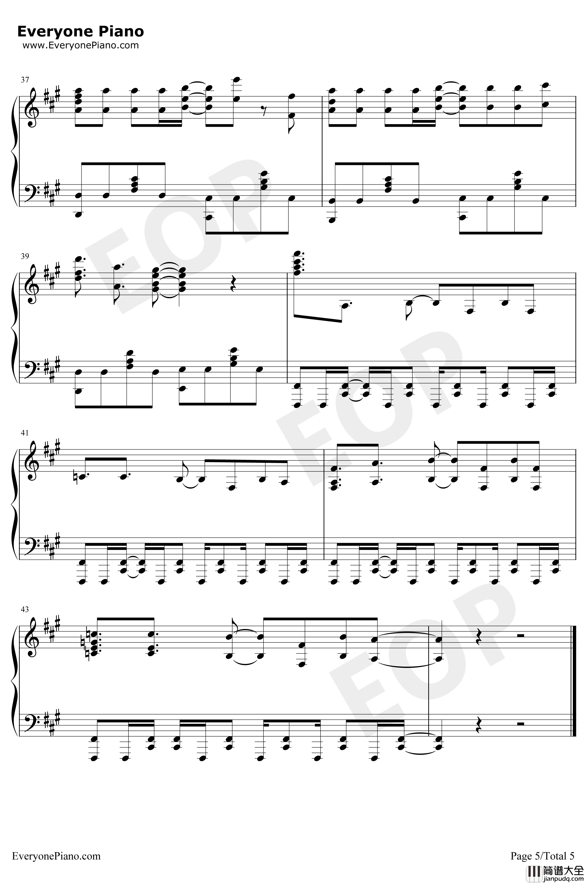 Roar钢琴谱_黑崎真音_魔法禁书目录第三季OP2