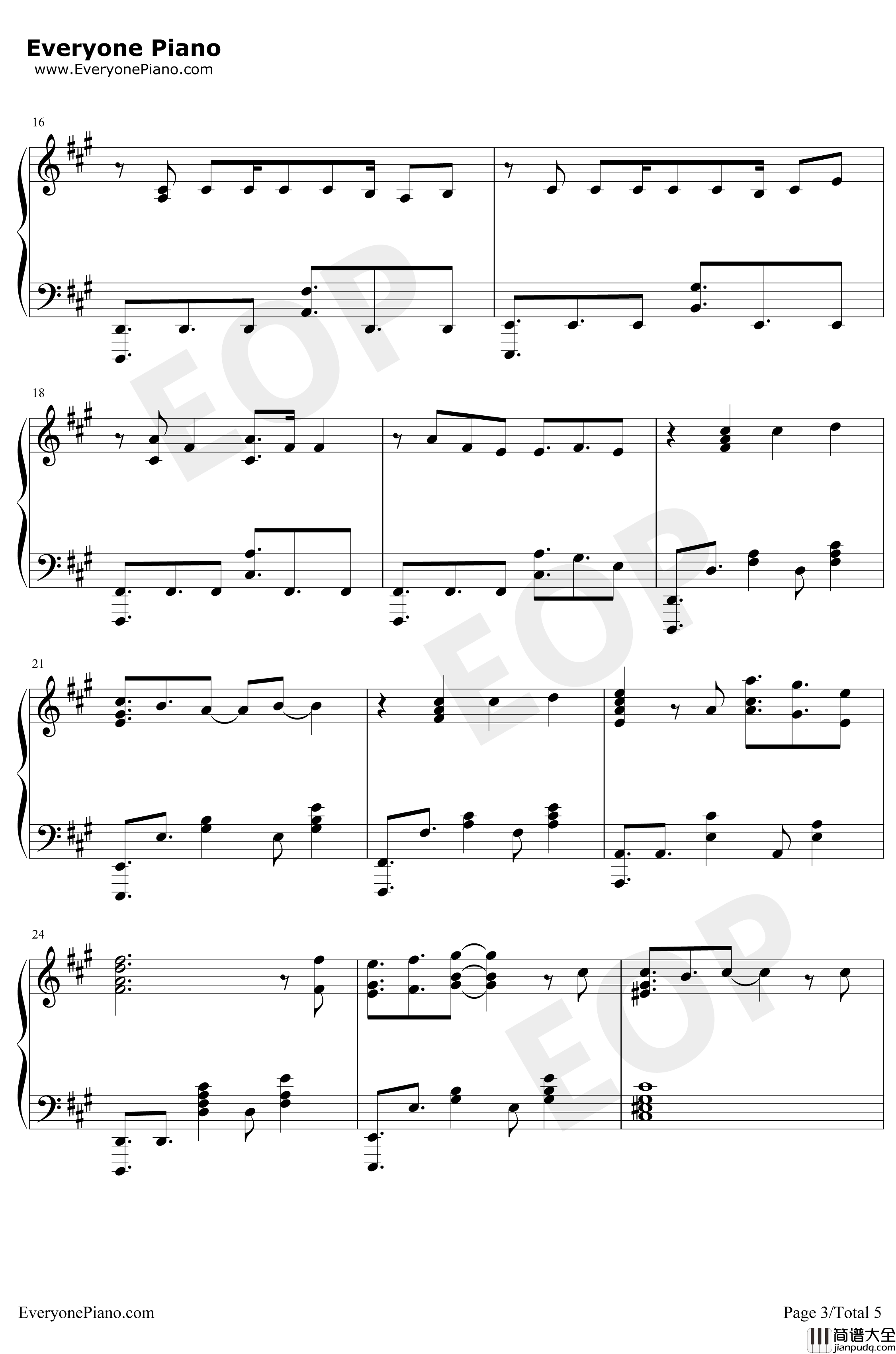 Roar钢琴谱_黑崎真音_魔法禁书目录第三季OP2