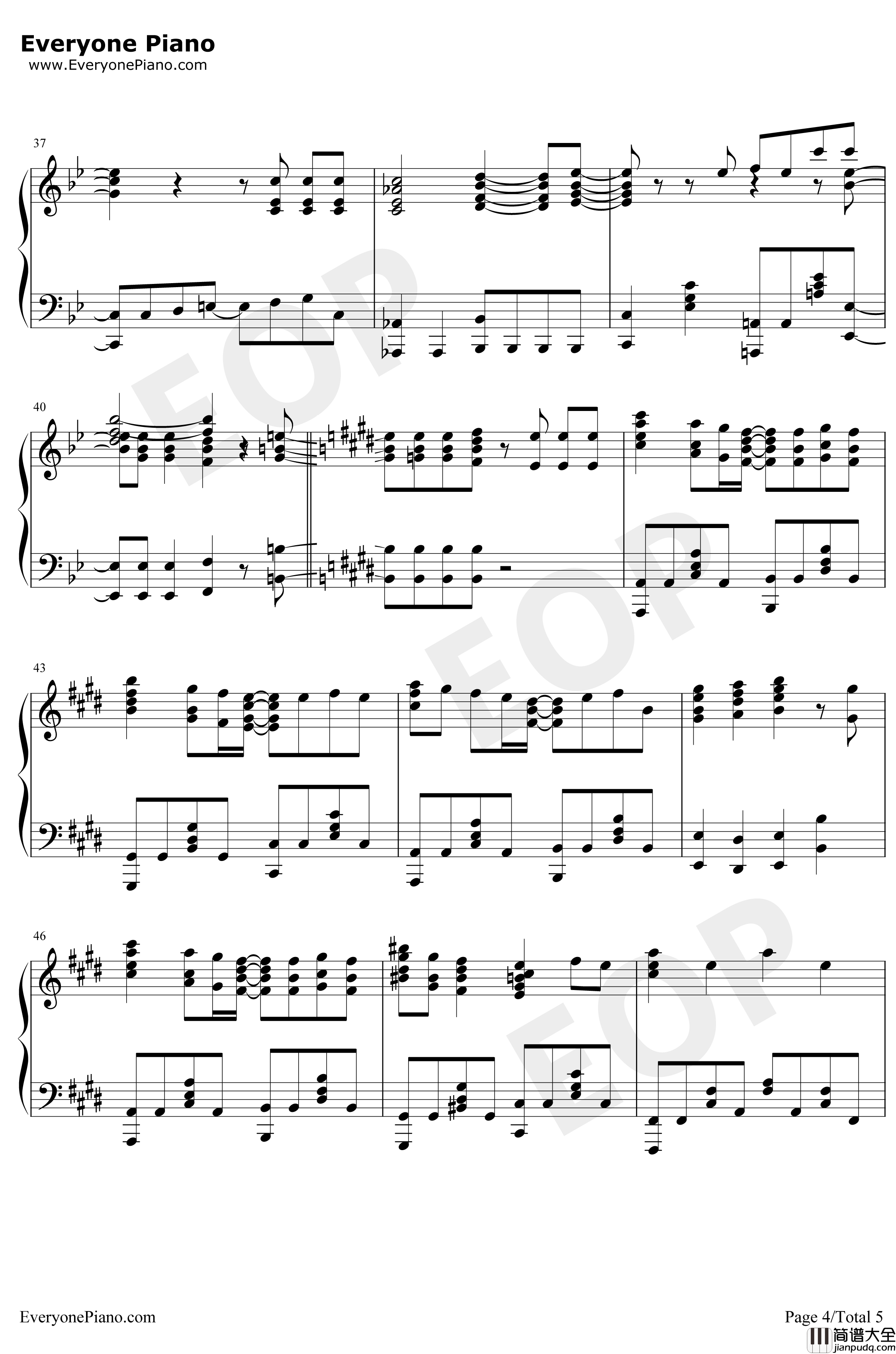 FANTASTIC_LOVERS钢琴谱_IronFrill_佐贺偶像是传奇OST