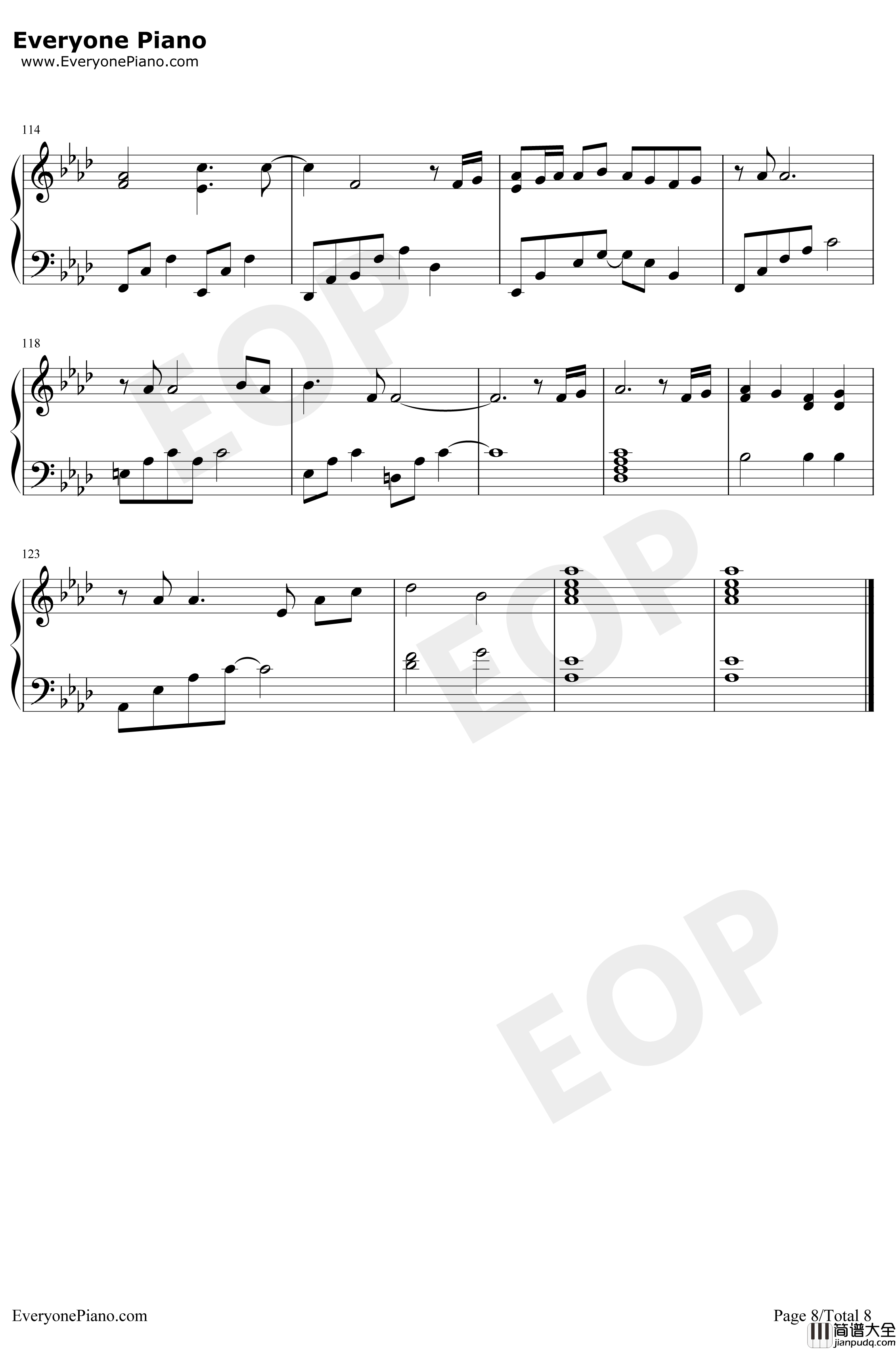 Moonlight_Destiny钢琴谱_りすこ、わかfromSTAR☆ANIS_月光下的命运_偶像活动OST