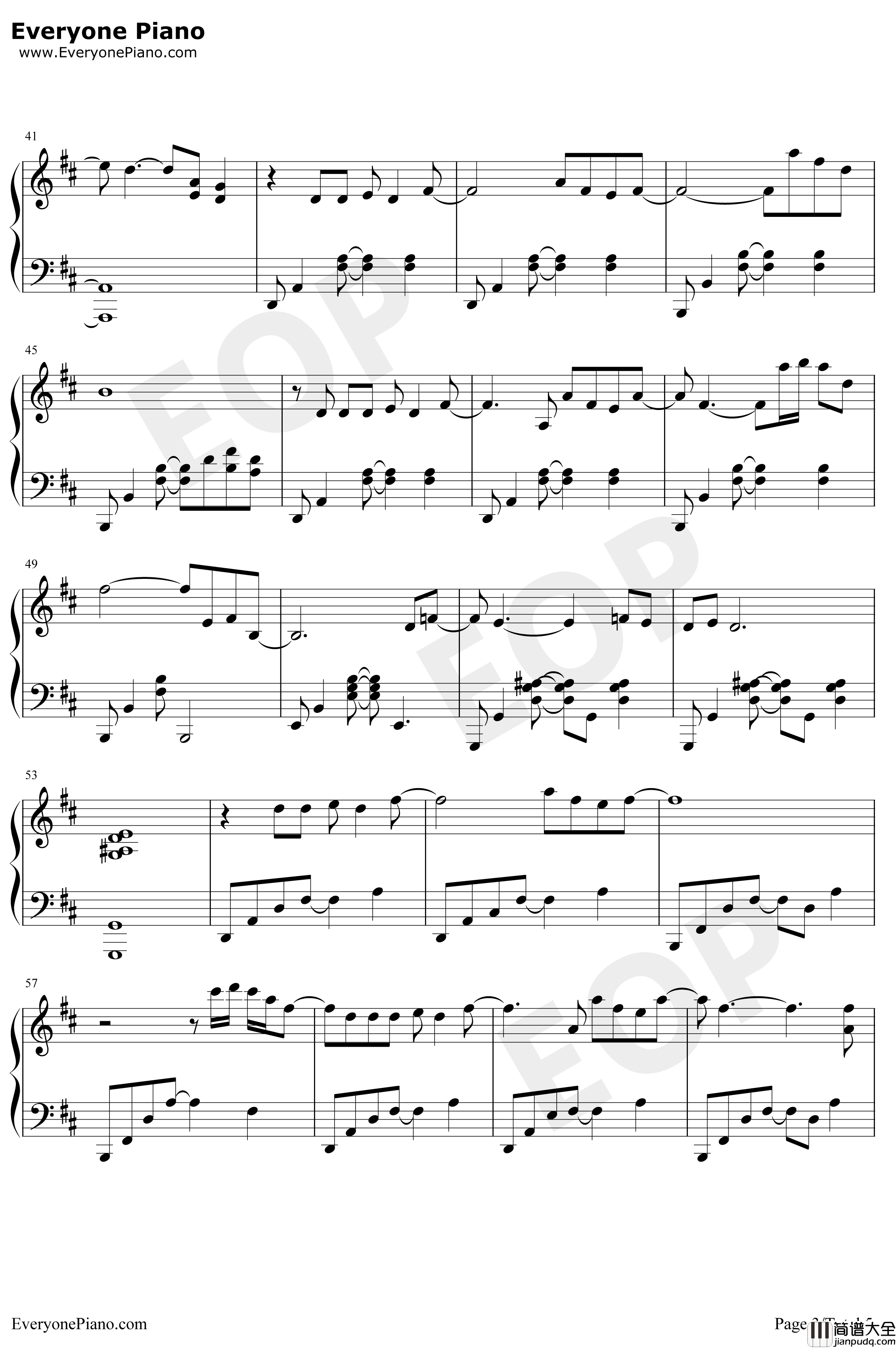 违背的青春钢琴谱_薛之谦_致不易青年主题曲