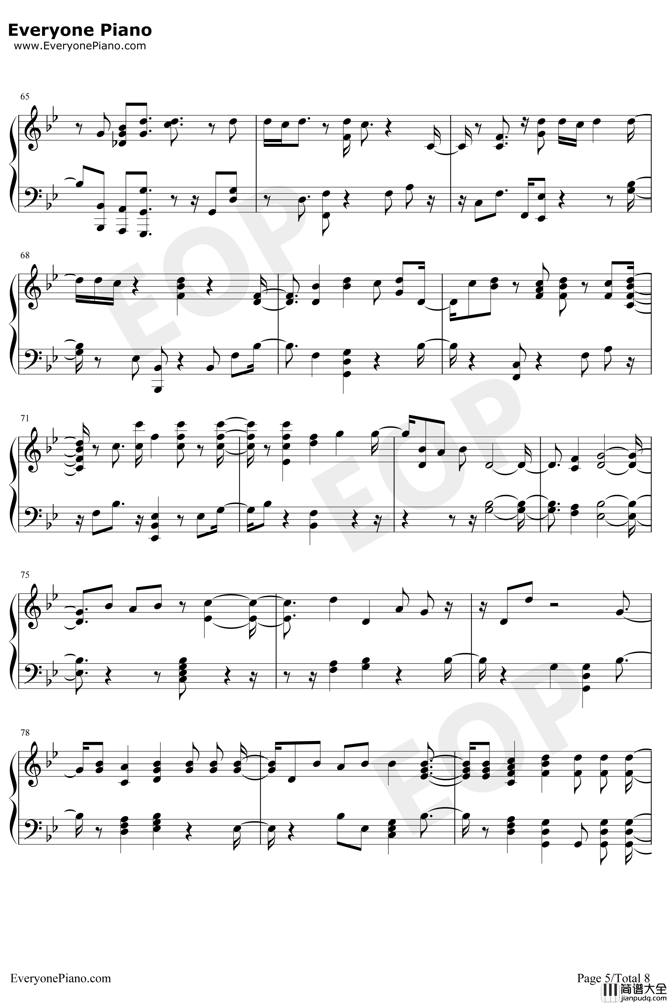 Where_You_At钢琴谱_NU'EST