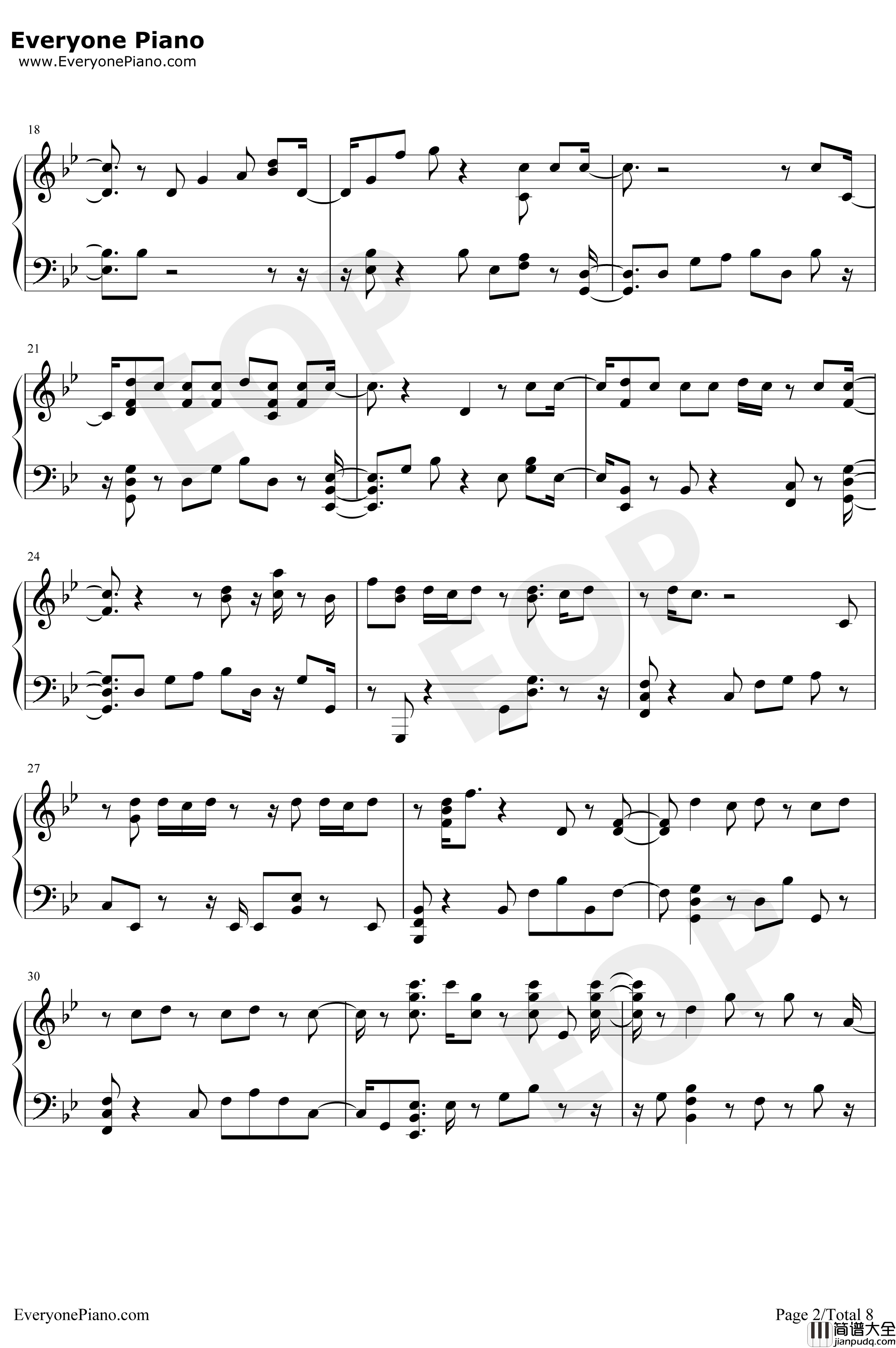 Where_You_At钢琴谱_NU'EST