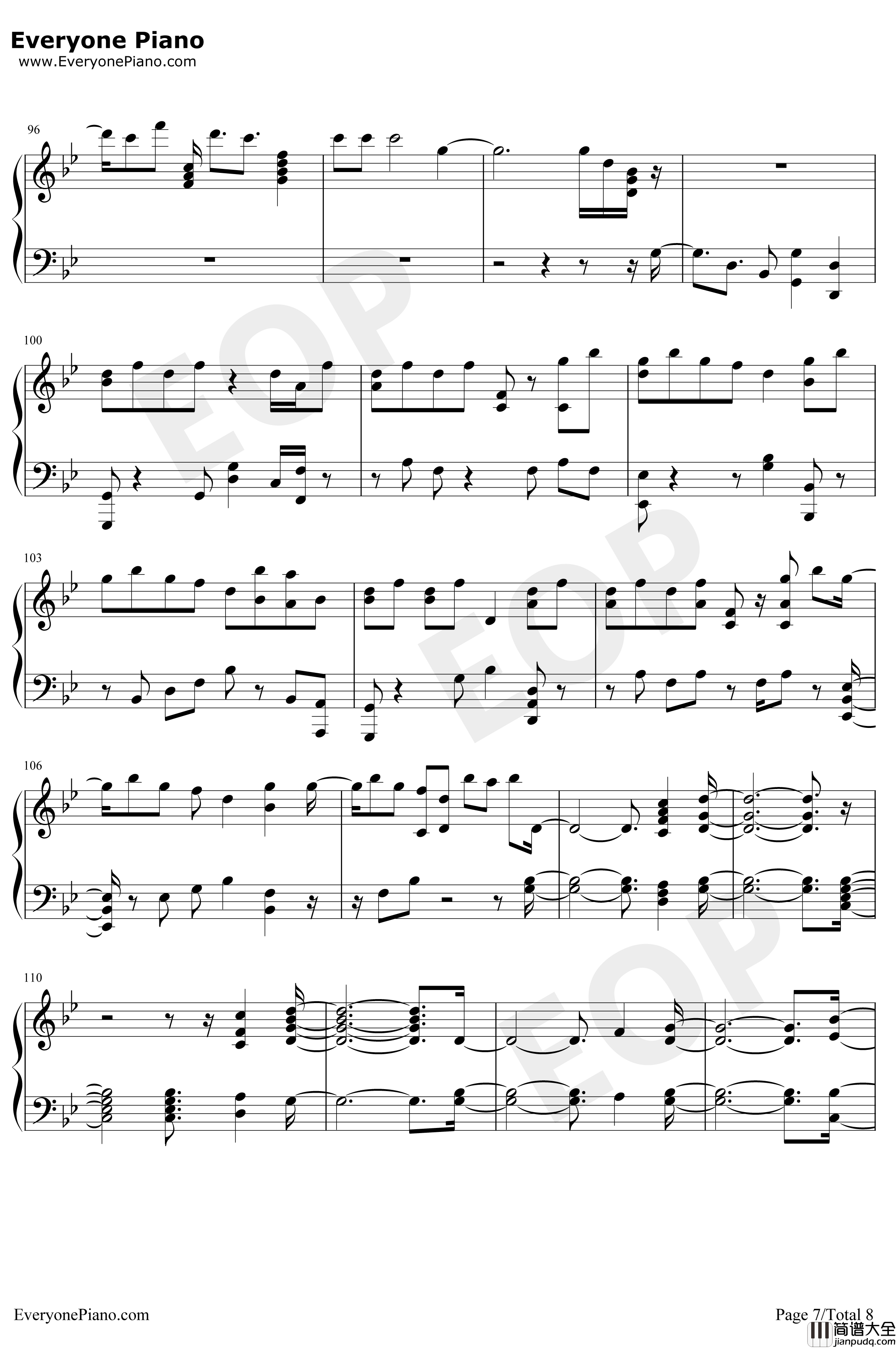 Where_You_At钢琴谱_NU'EST