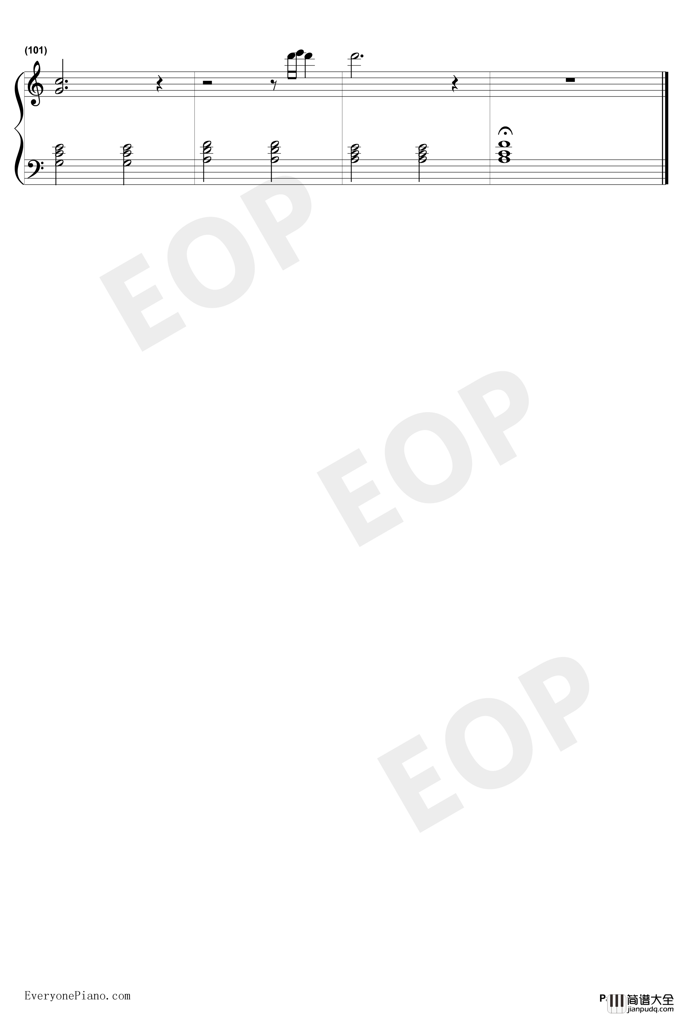 Stay钢琴谱_RihannaMikkyEkko