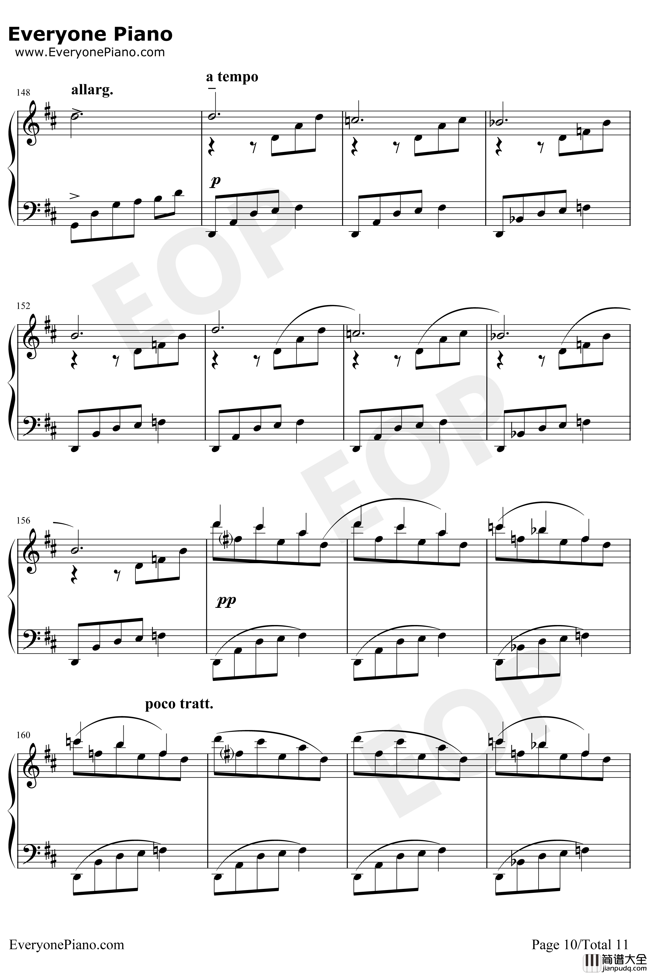 Le_Onde钢琴谱_LudovicoEinaudi