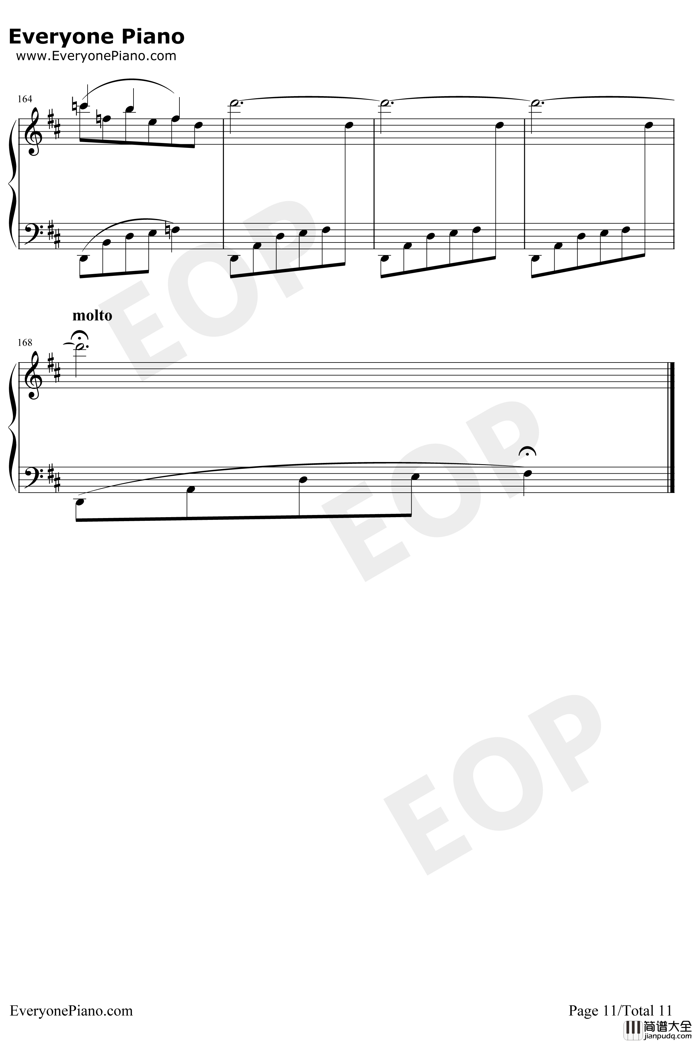 Le_Onde钢琴谱_LudovicoEinaudi