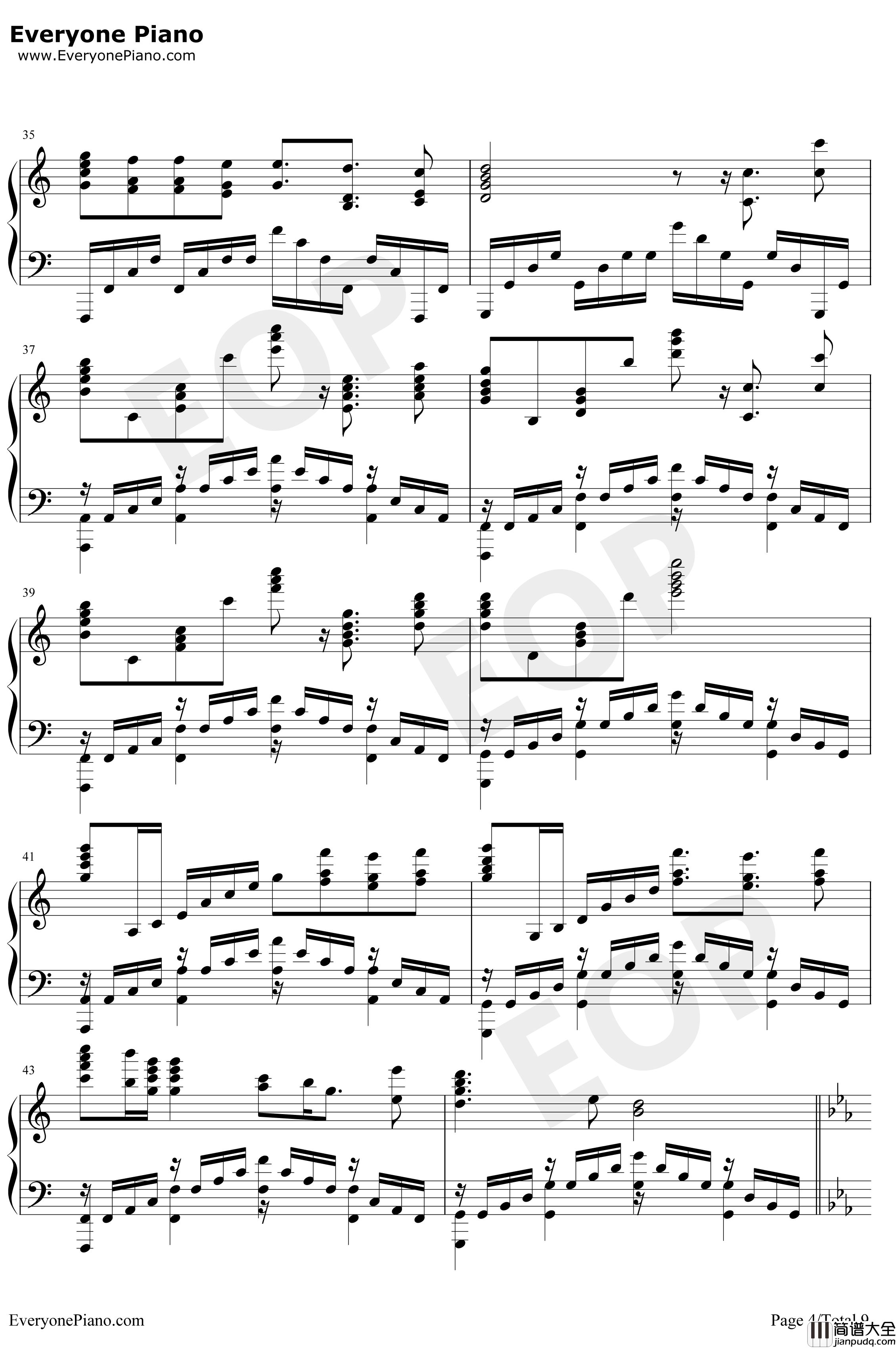 Bios钢琴谱_泽野弘之_罪恶王冠拔剑神曲