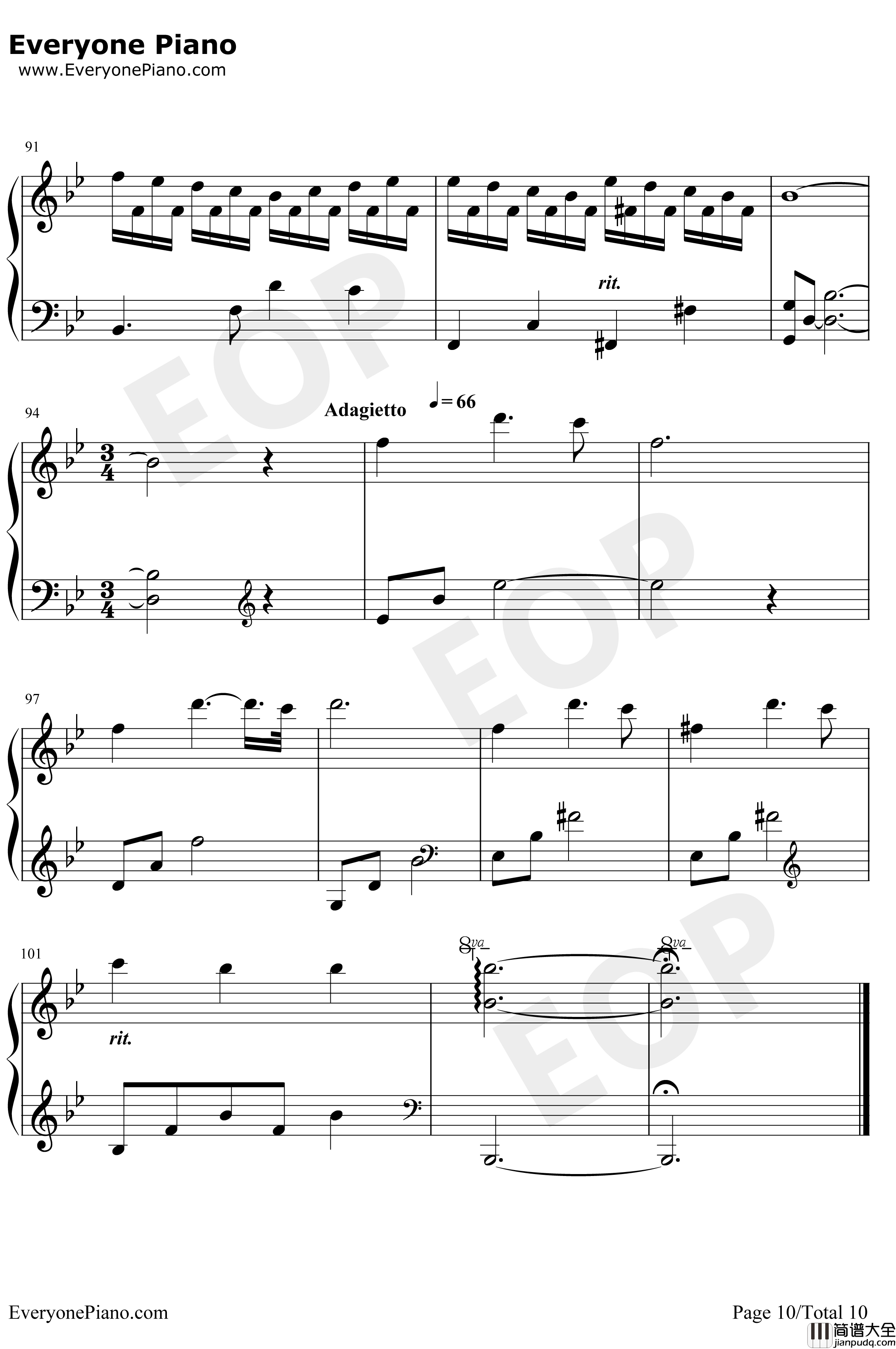 Leaves_On_The_Seine钢琴谱_大卫蓝兹