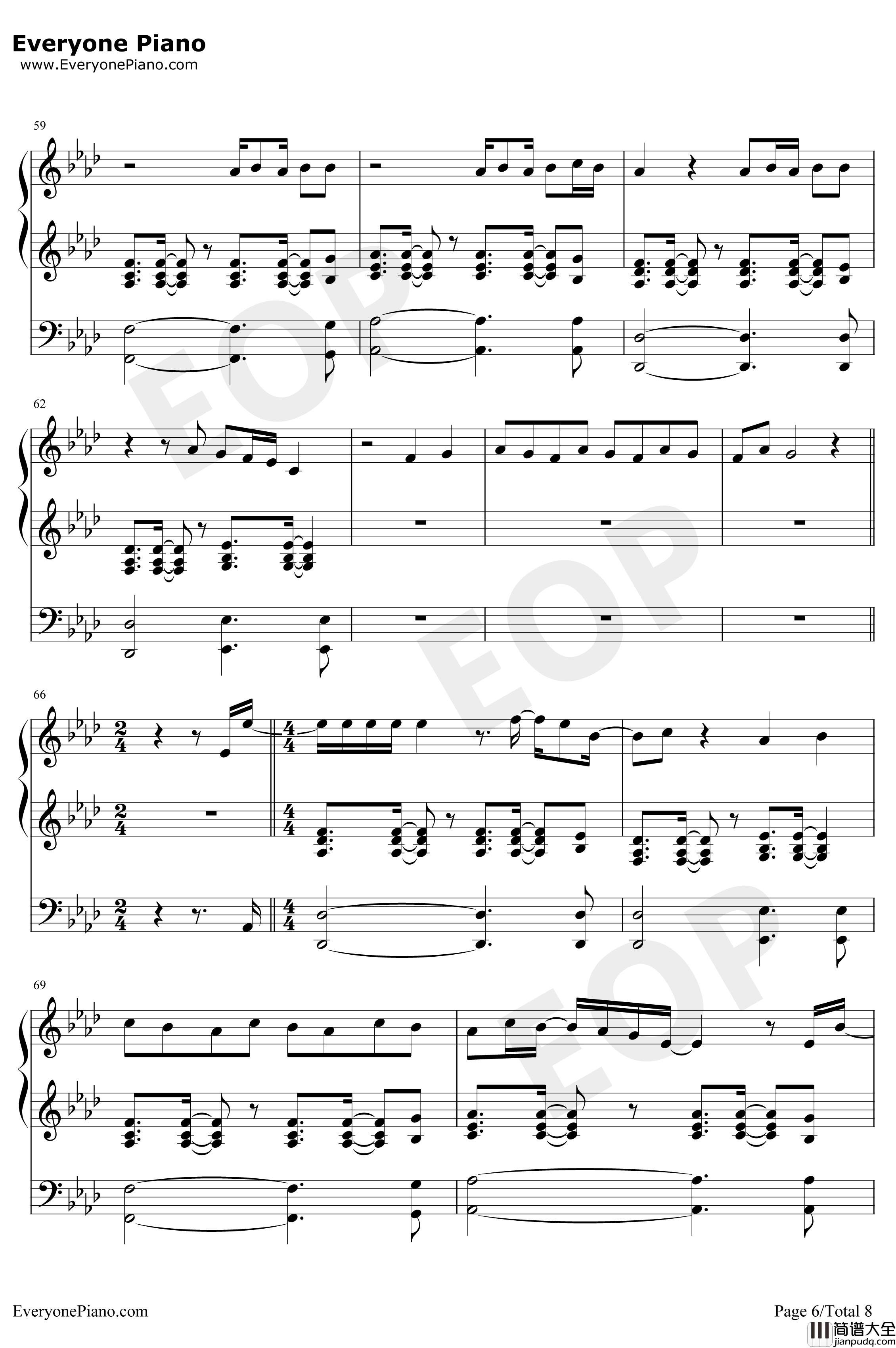 Breathin钢琴谱_ArianaGrande