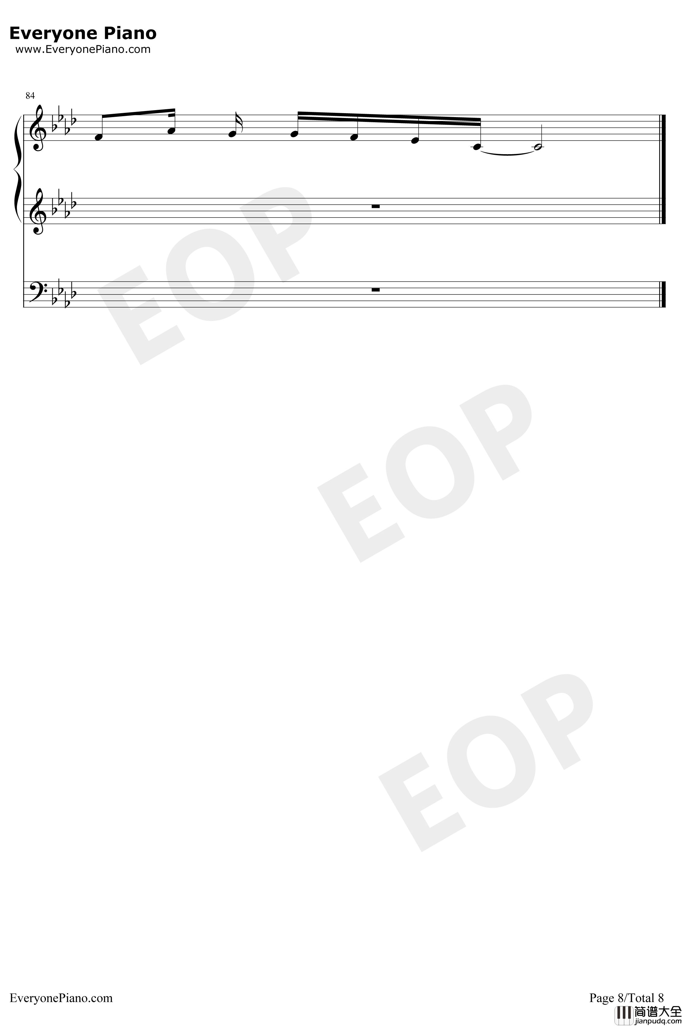 Breathin钢琴谱_ArianaGrande