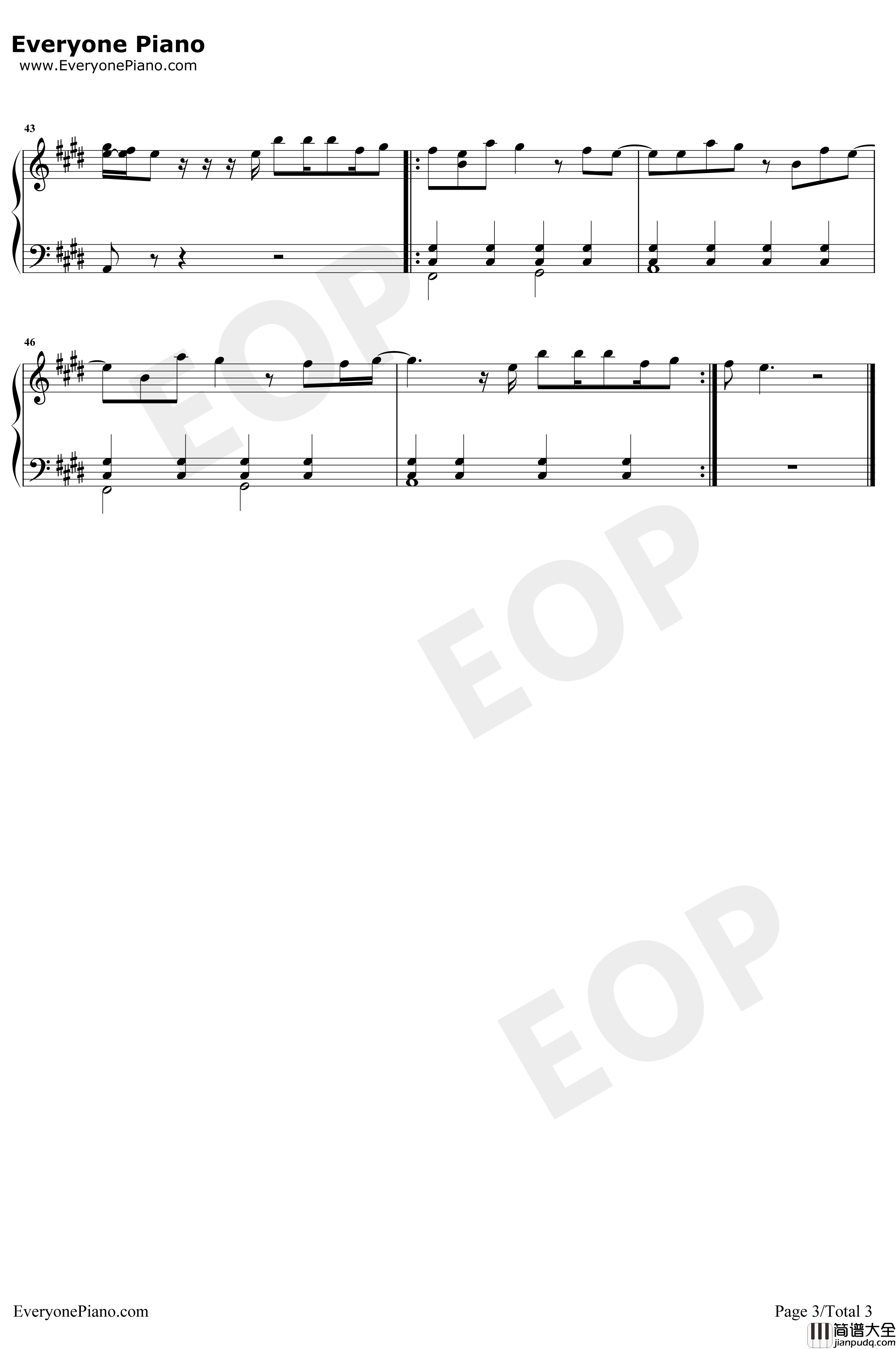 8Letters钢琴谱_WhyDon'tWe