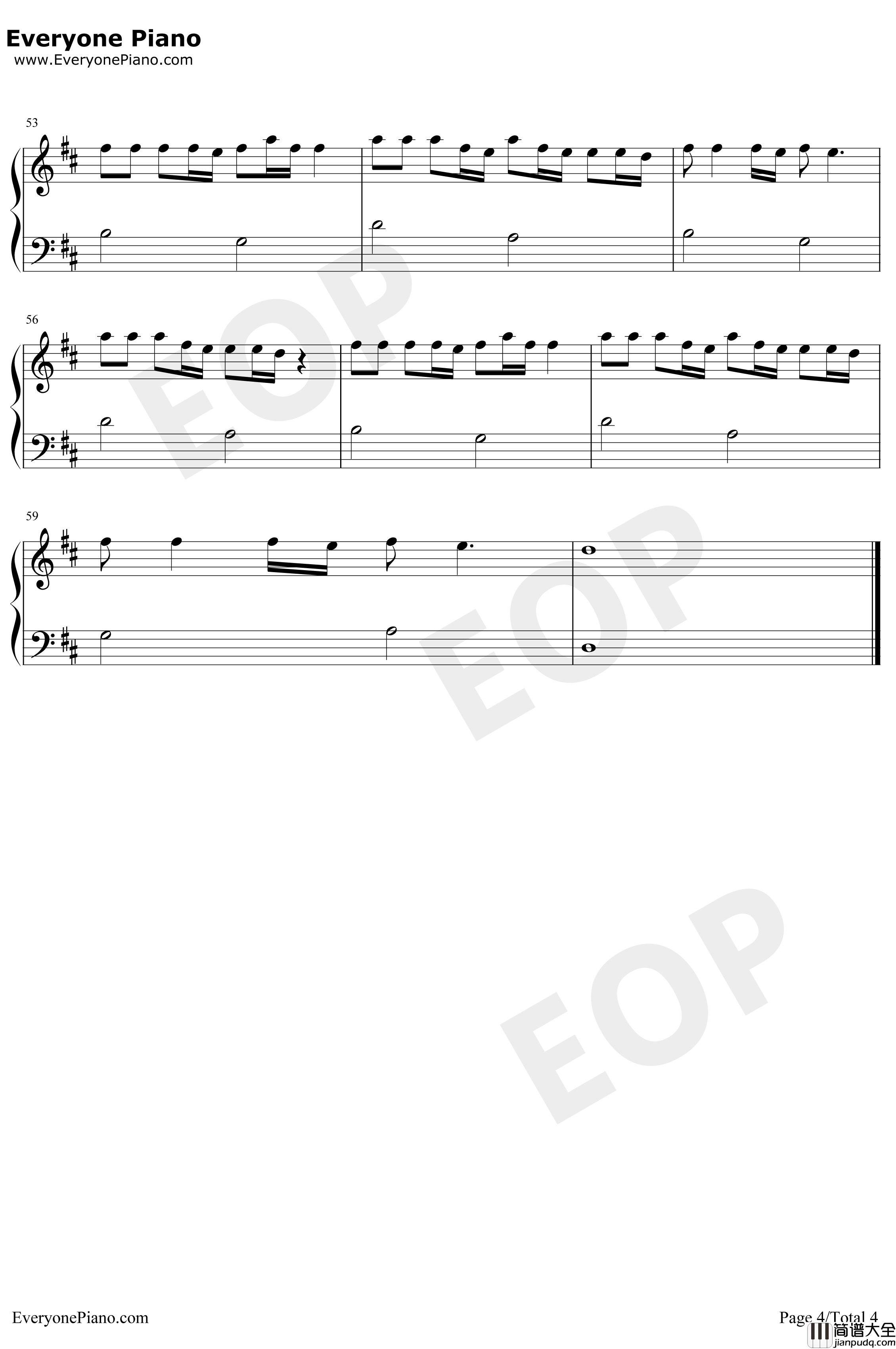 去年夏天钢琴谱_王大毛_抖音神曲_还有什么等待还有什么悲哀