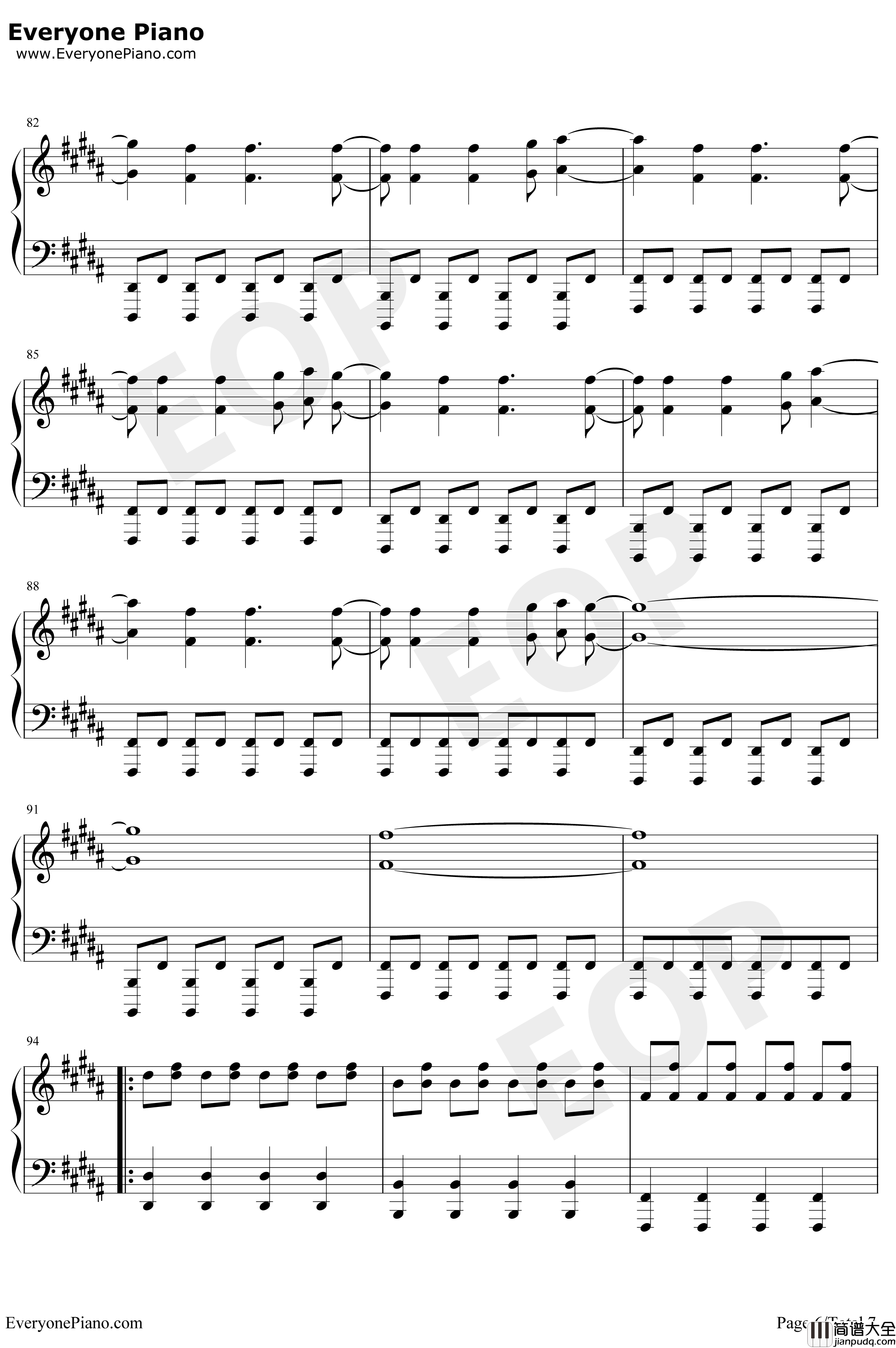 Trees钢琴谱_TwentyOnePilots