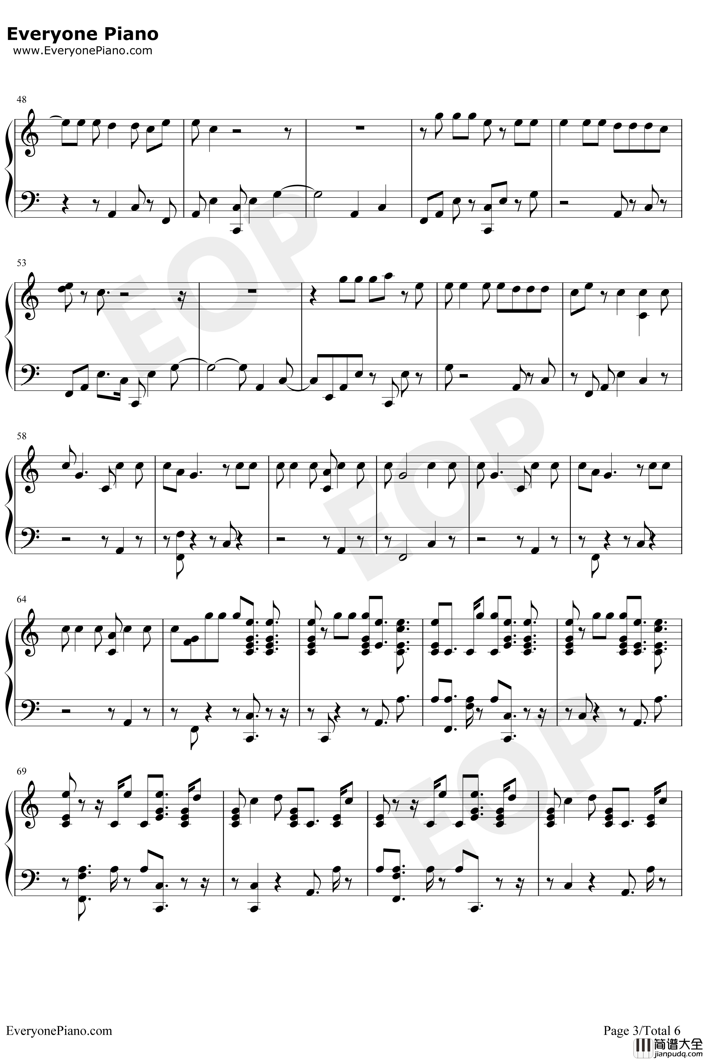 He_Like_That钢琴谱_FifthHarmony