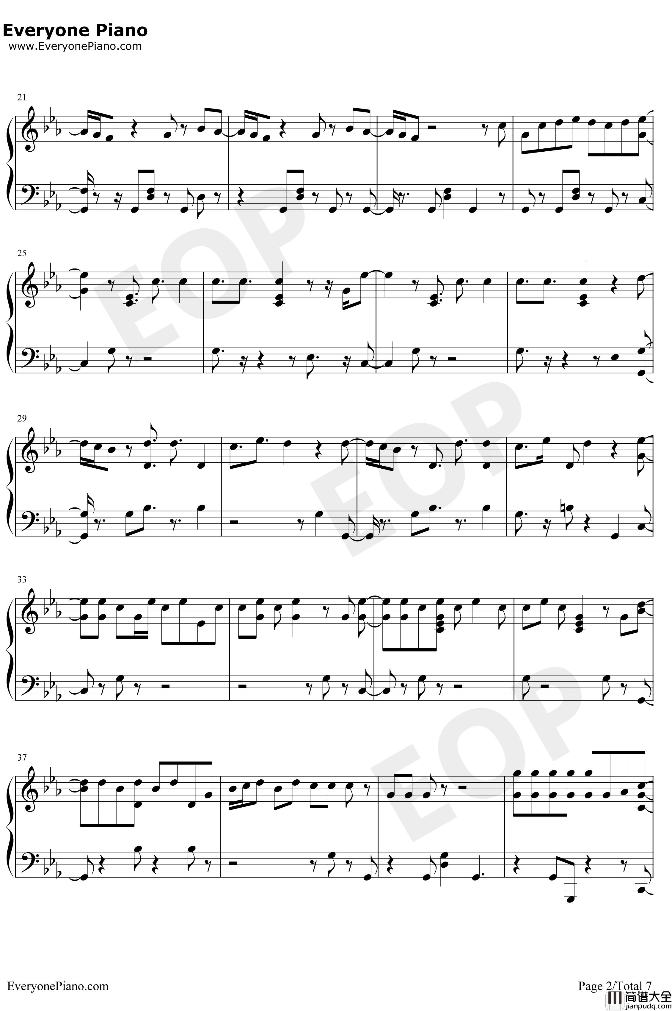 Airplanept.2钢琴谱__防弹少年团