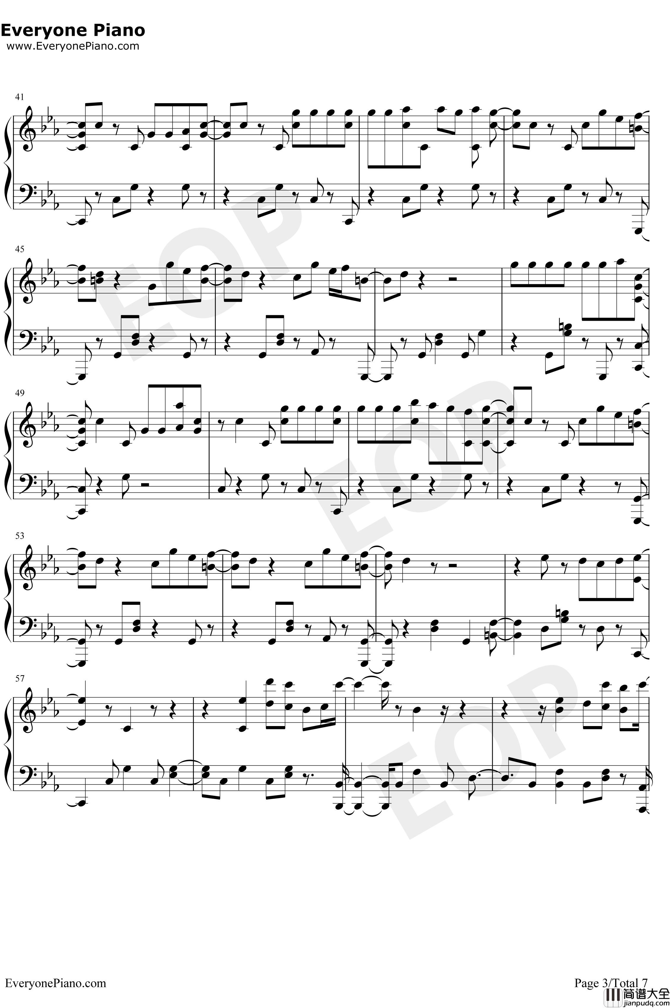 Airplanept.2钢琴谱__防弹少年团