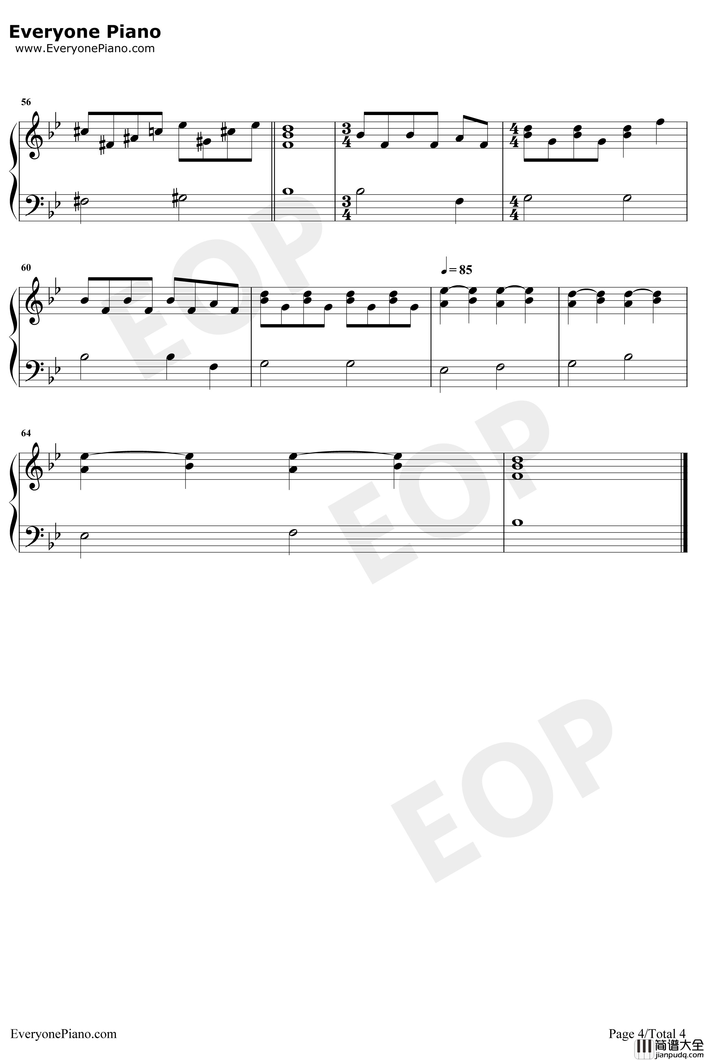 Before_You_Start_Your_Day钢琴谱_TwentyOnePilots