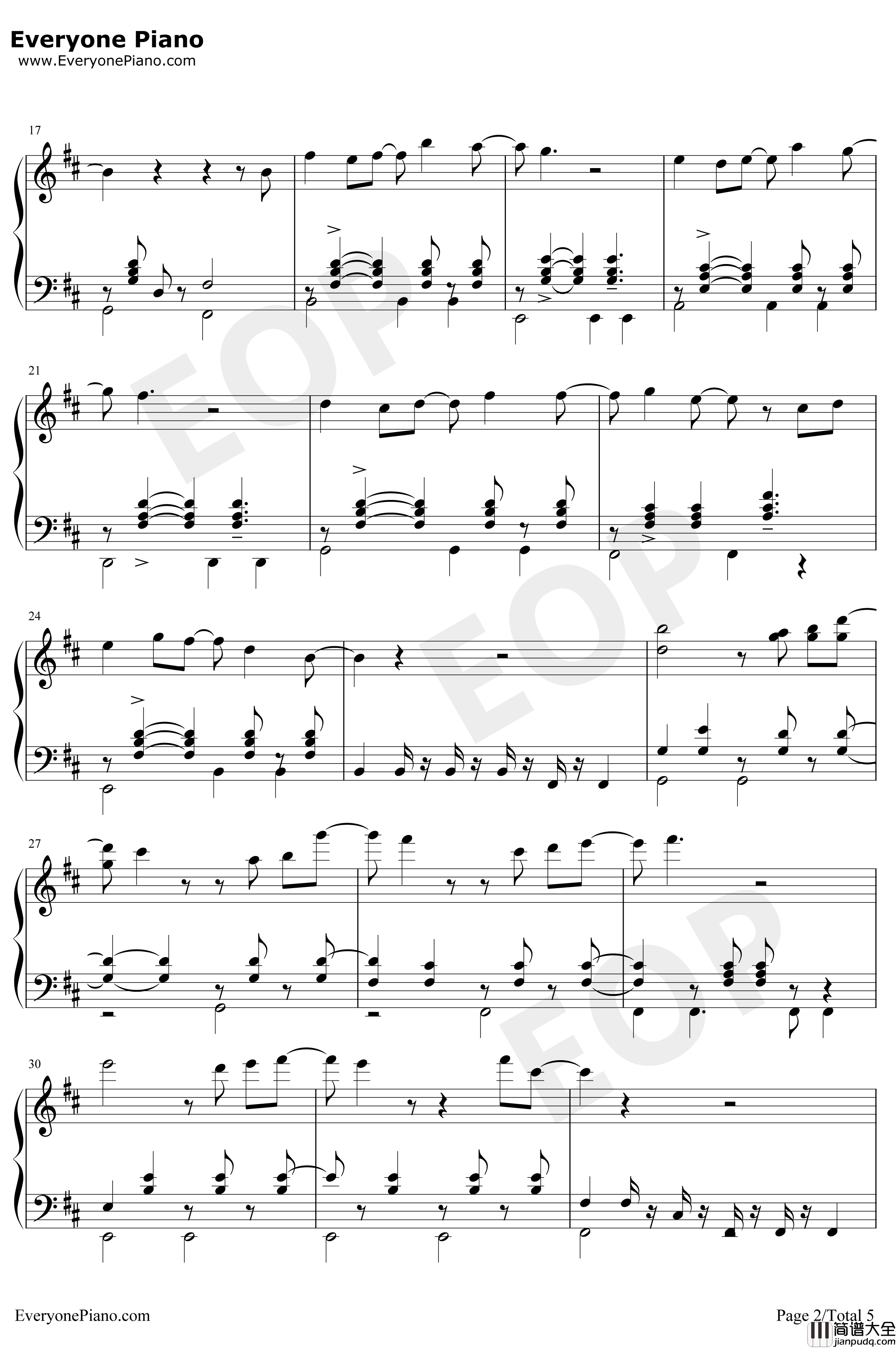 Say_Yes钢琴谱_王铮亮_咱们结婚吧插曲