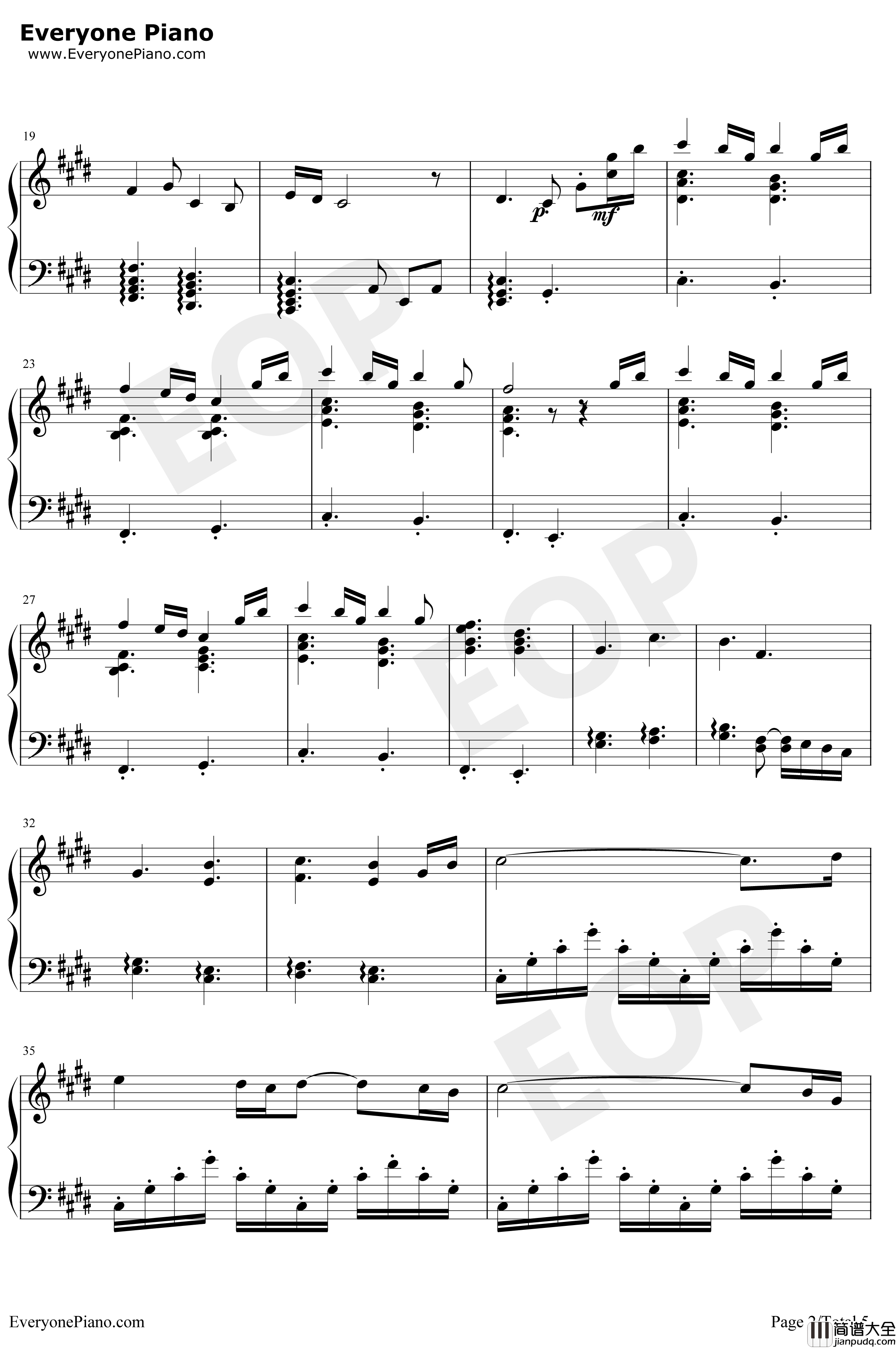 痴颜钢琴谱_麦振鸿_花千骨插曲