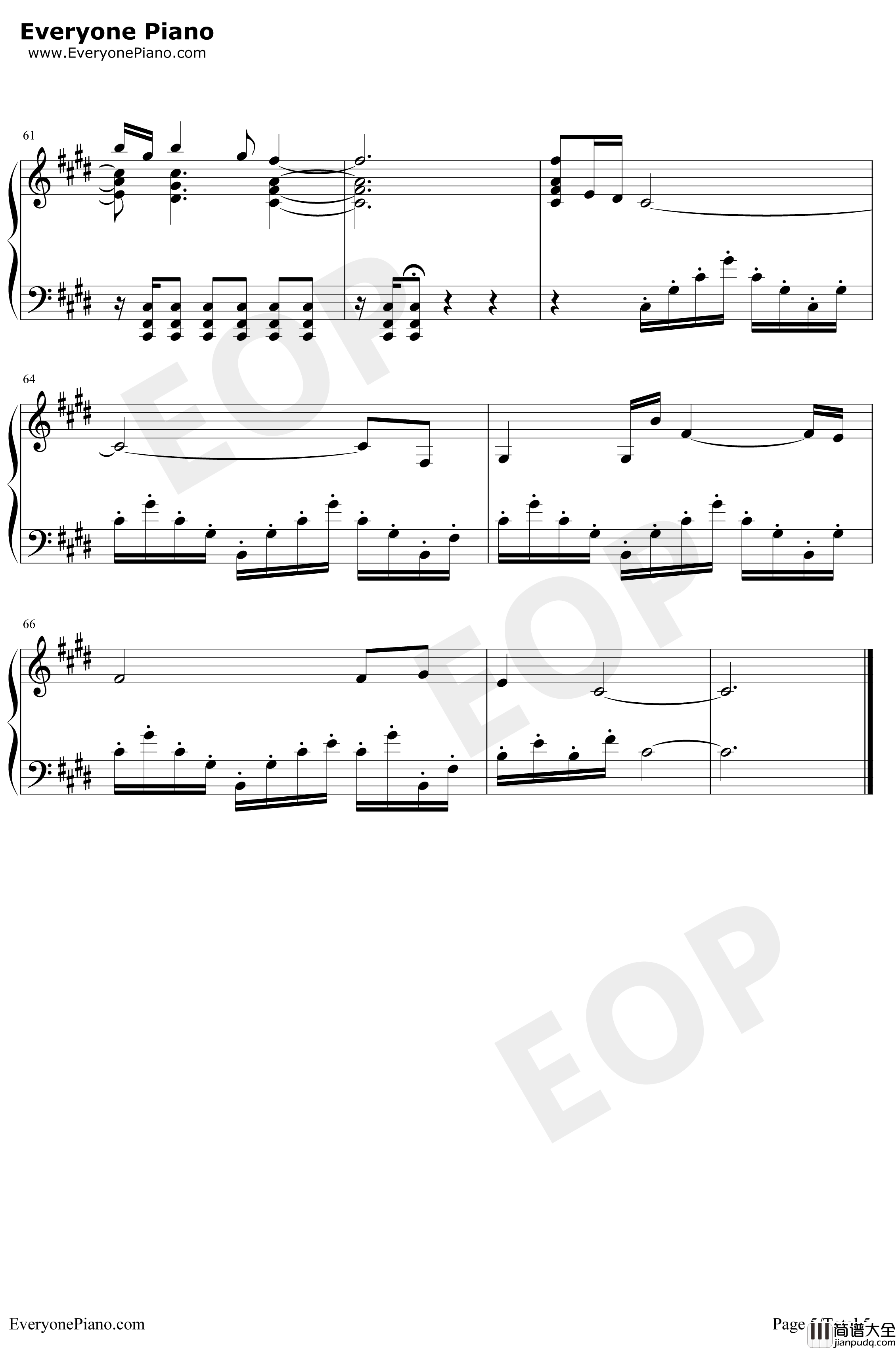 痴颜钢琴谱_麦振鸿_花千骨插曲