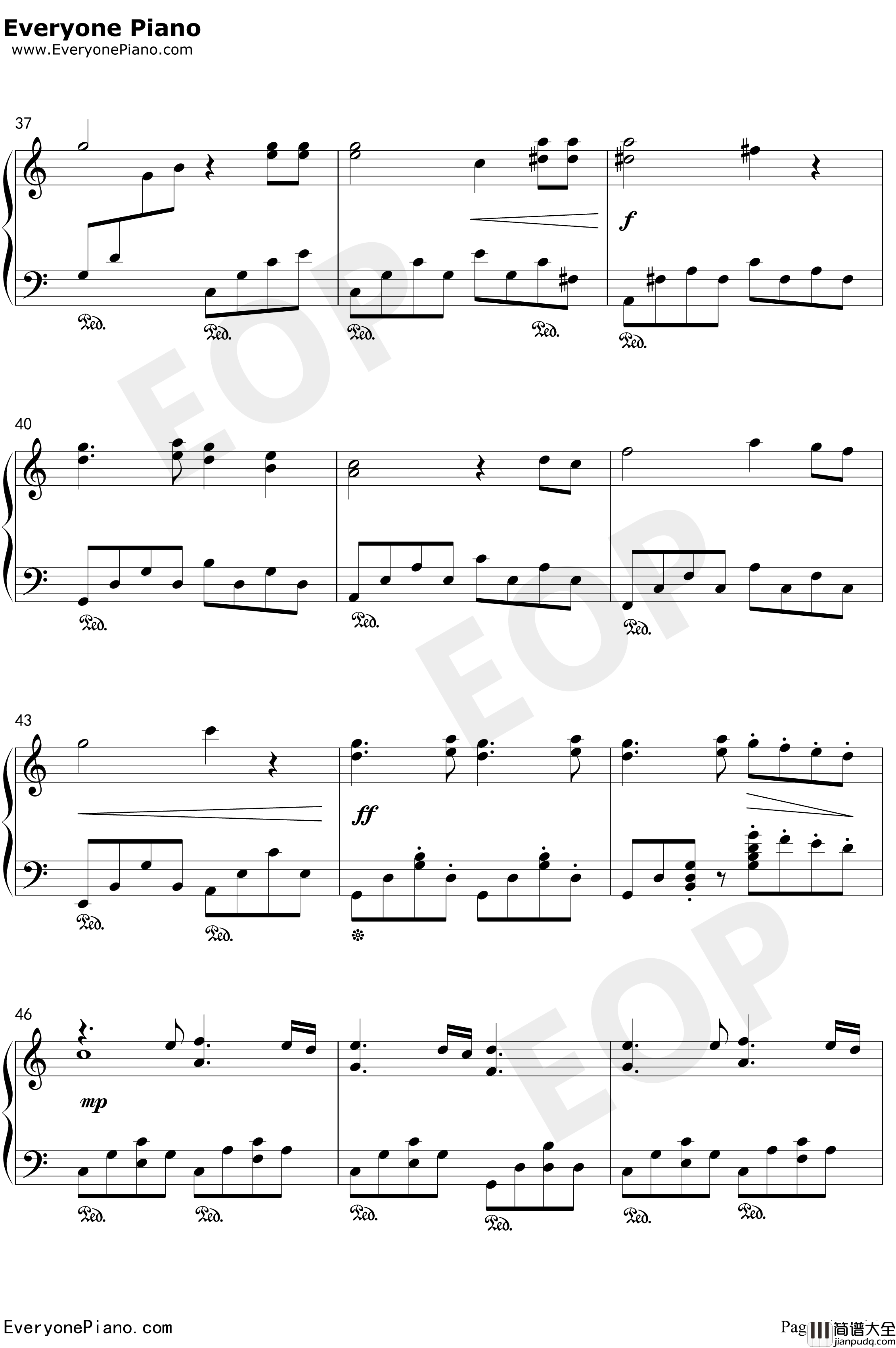 先生あのね钢琴谱_長縄まりあ井上喜久子_工作细胞OST