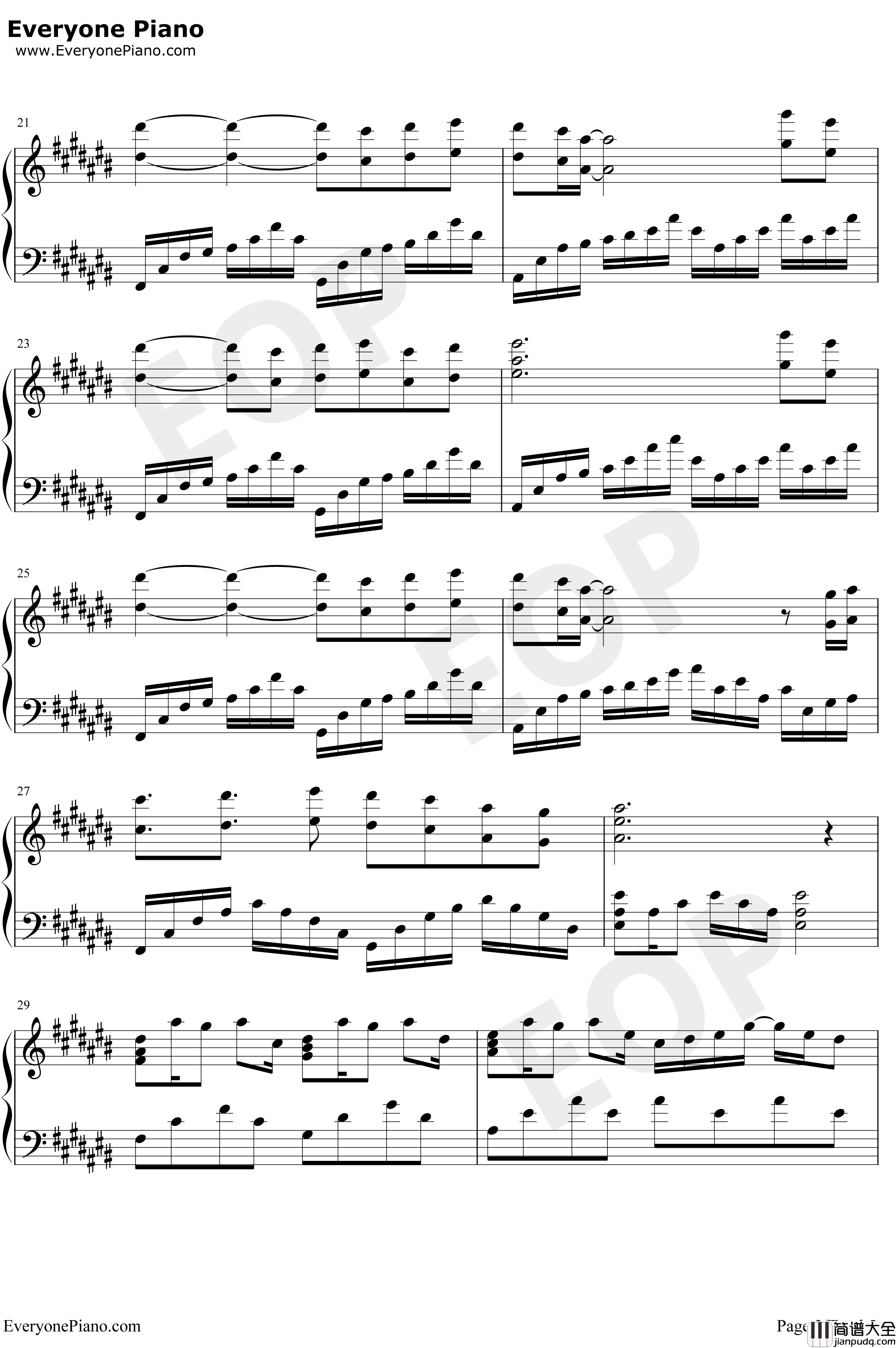 春よ、来い钢琴谱_松任谷由实_春よ、来い主題歌