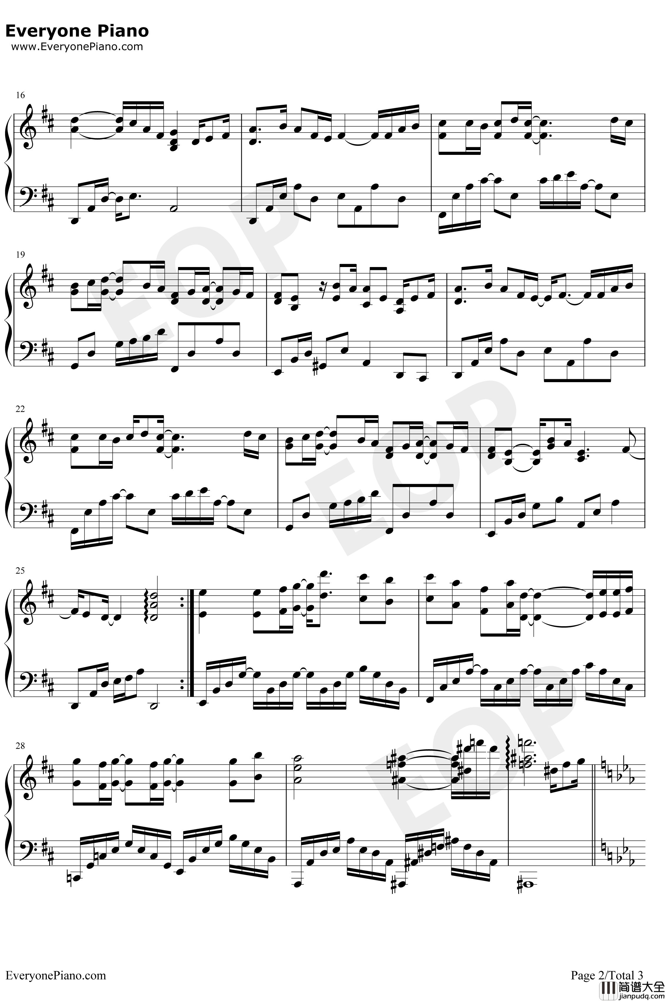 生生不息钢琴谱_马天宇_凉生我们可不可以不忧伤片尾曲