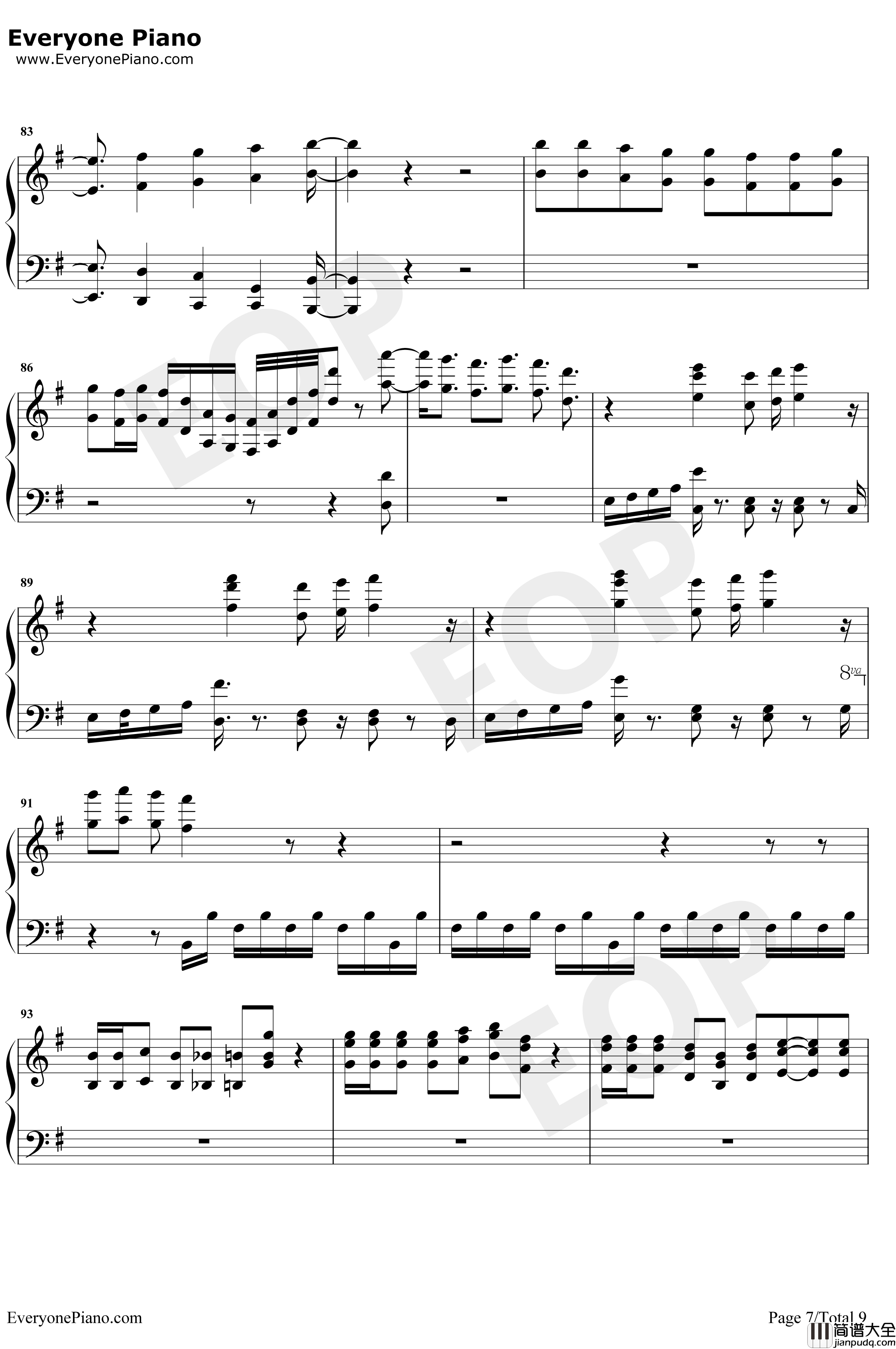 Original_Resonance钢琴谱_铃村健一宫野真守_歌之王子殿下真爱革命OST