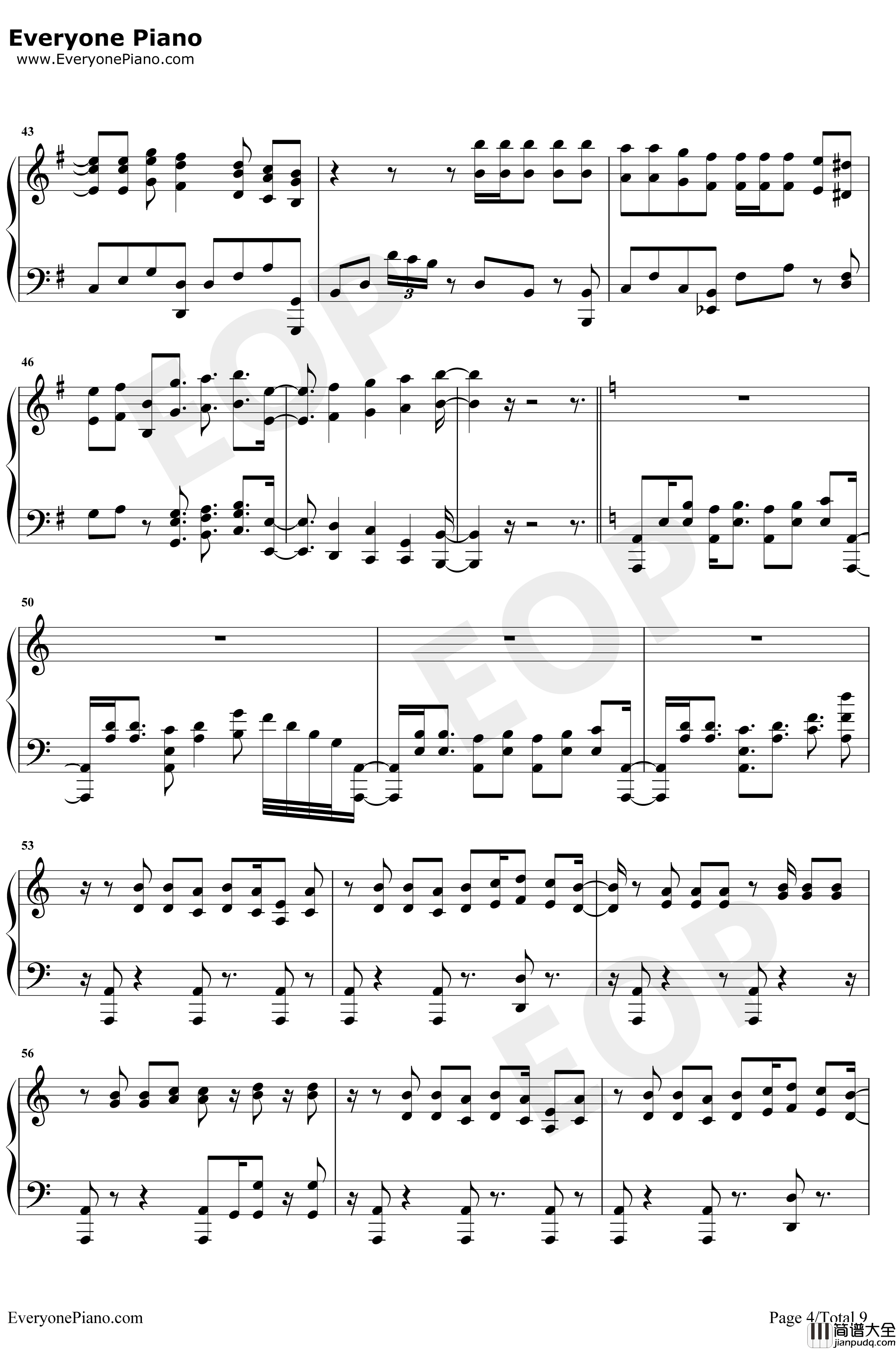 Original_Resonance钢琴谱_铃村健一宫野真守_歌之王子殿下真爱革命OST