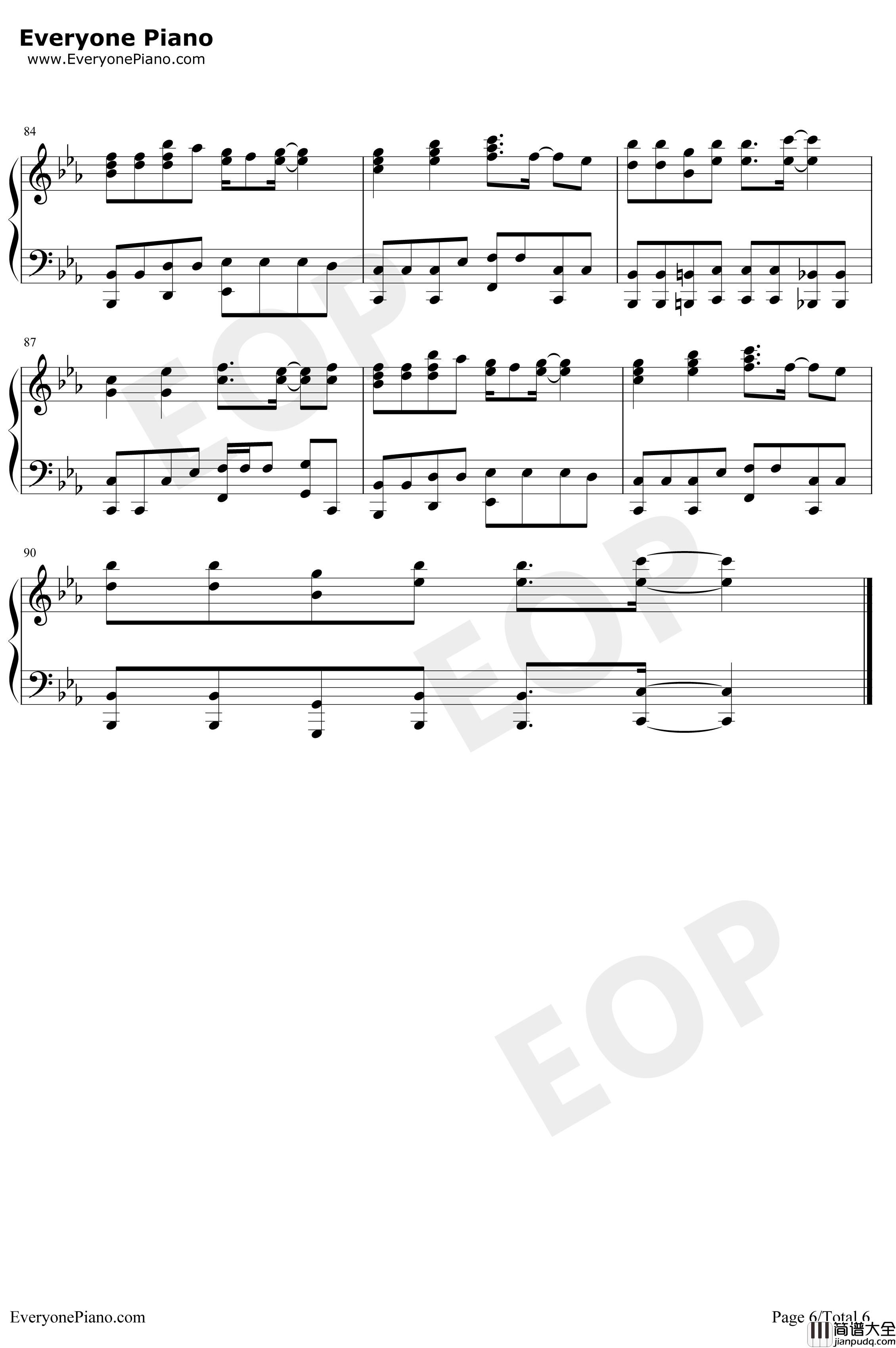 残酷天使的行动纲领钢琴谱_高桥洋子_残酷な天使のテーゼ