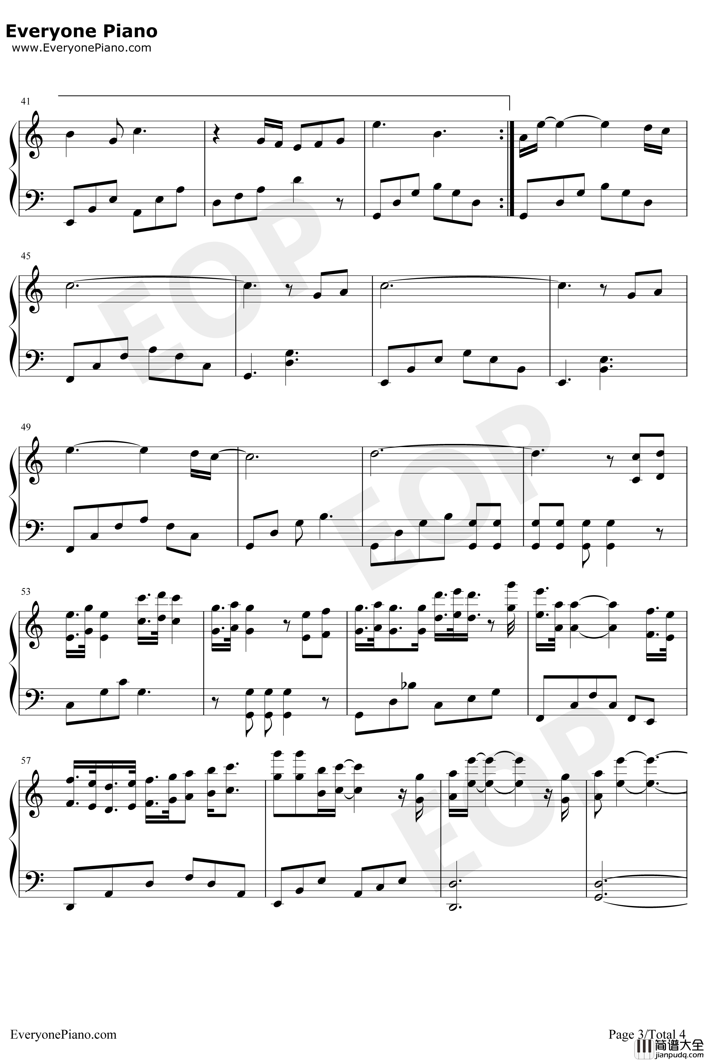 贫穷或富有钢琴谱_李荣浩_令人一听上瘾的曲风