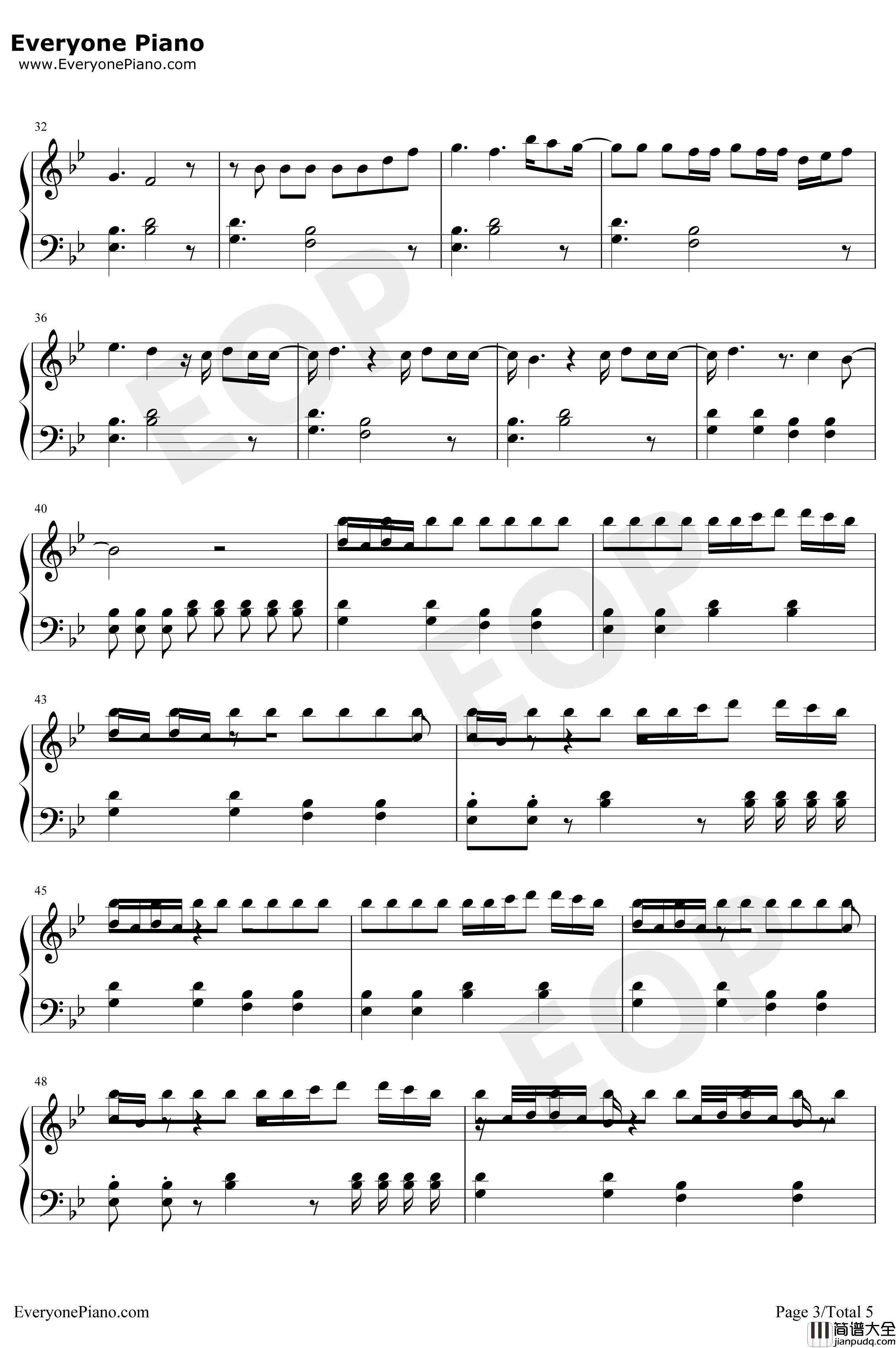 Hold_Each_Other钢琴谱_AGreatBigWorld