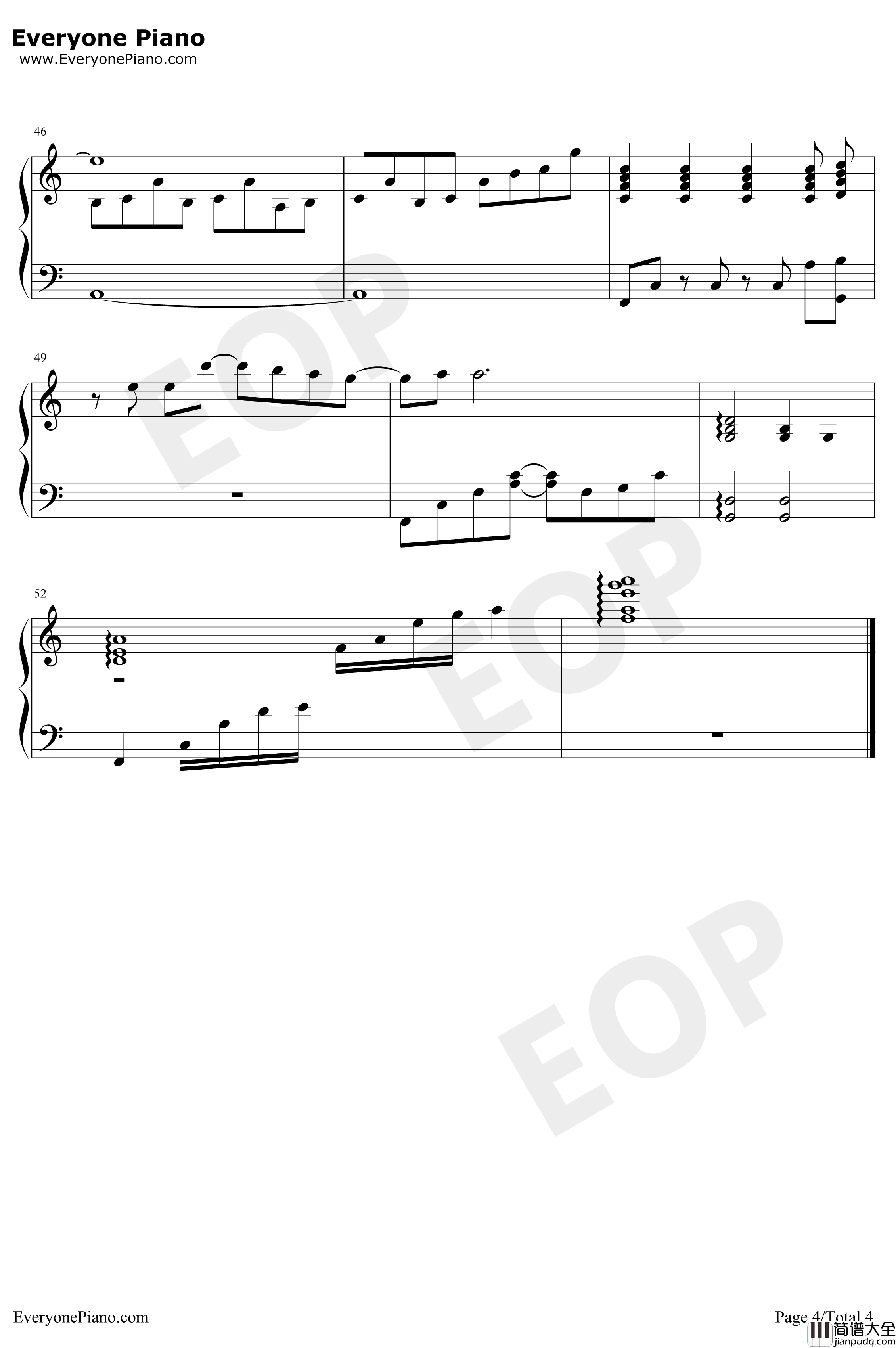 Traveler'_stale钢琴谱_riya_ISLANDOP